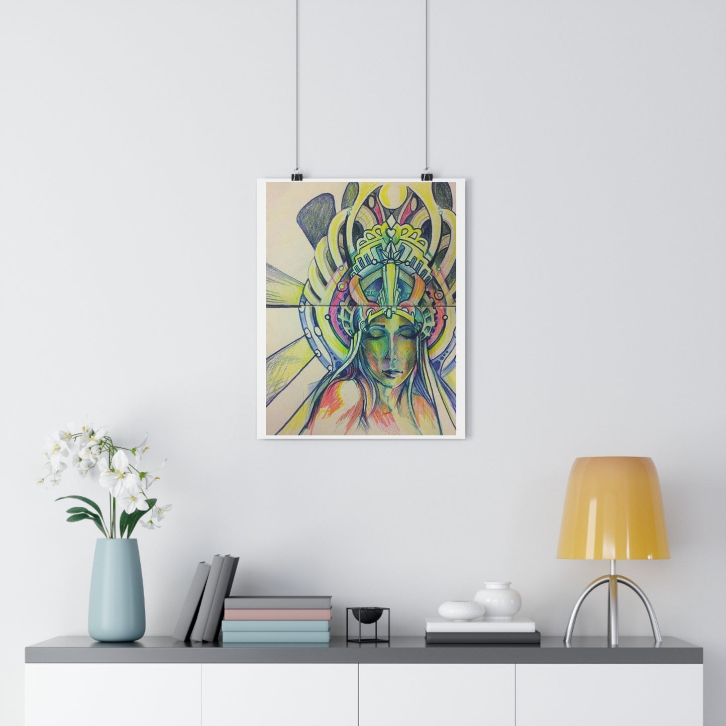 "Sarabell”- Giclée Art Print by artist David Hilborn