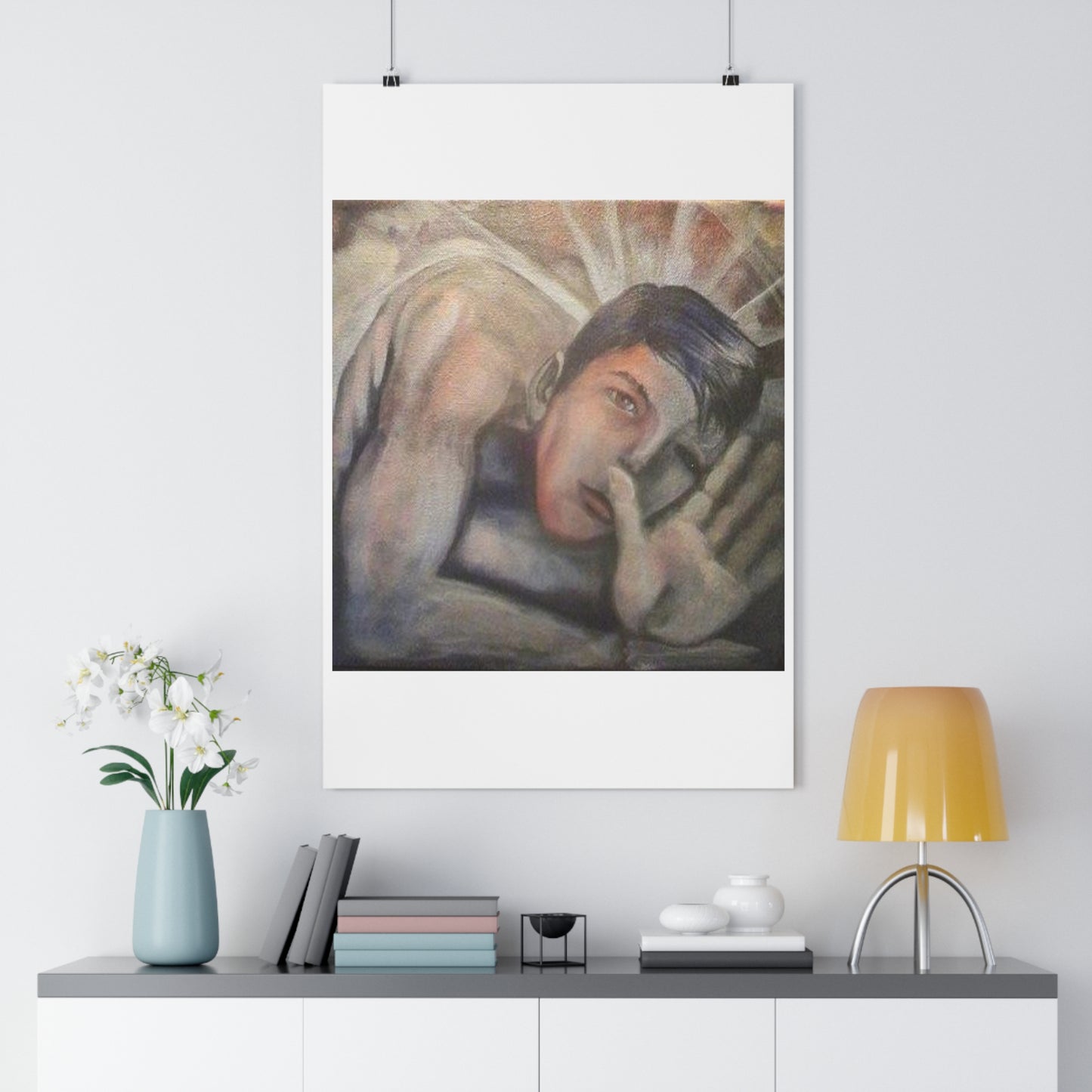 "Trapped”- Giclée Art Print by artist David Hilborn