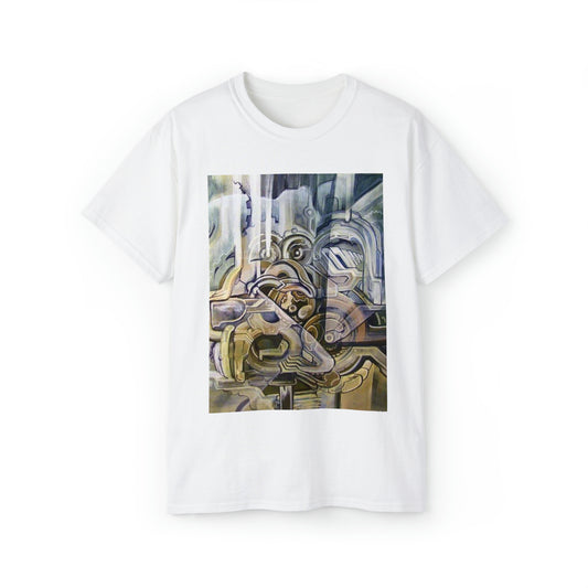 “Mech” - Short Sleeve Graphic Tee by Artist David Hilborn