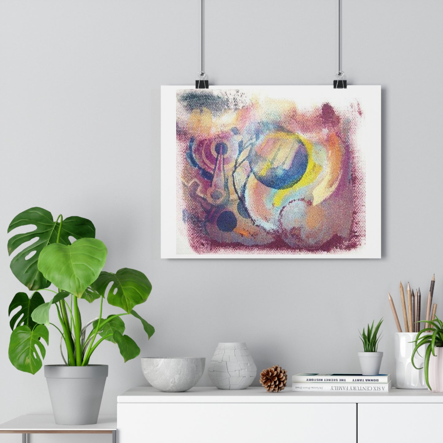 "Button Loop”- Giclée Art Print by artist David Hilborn