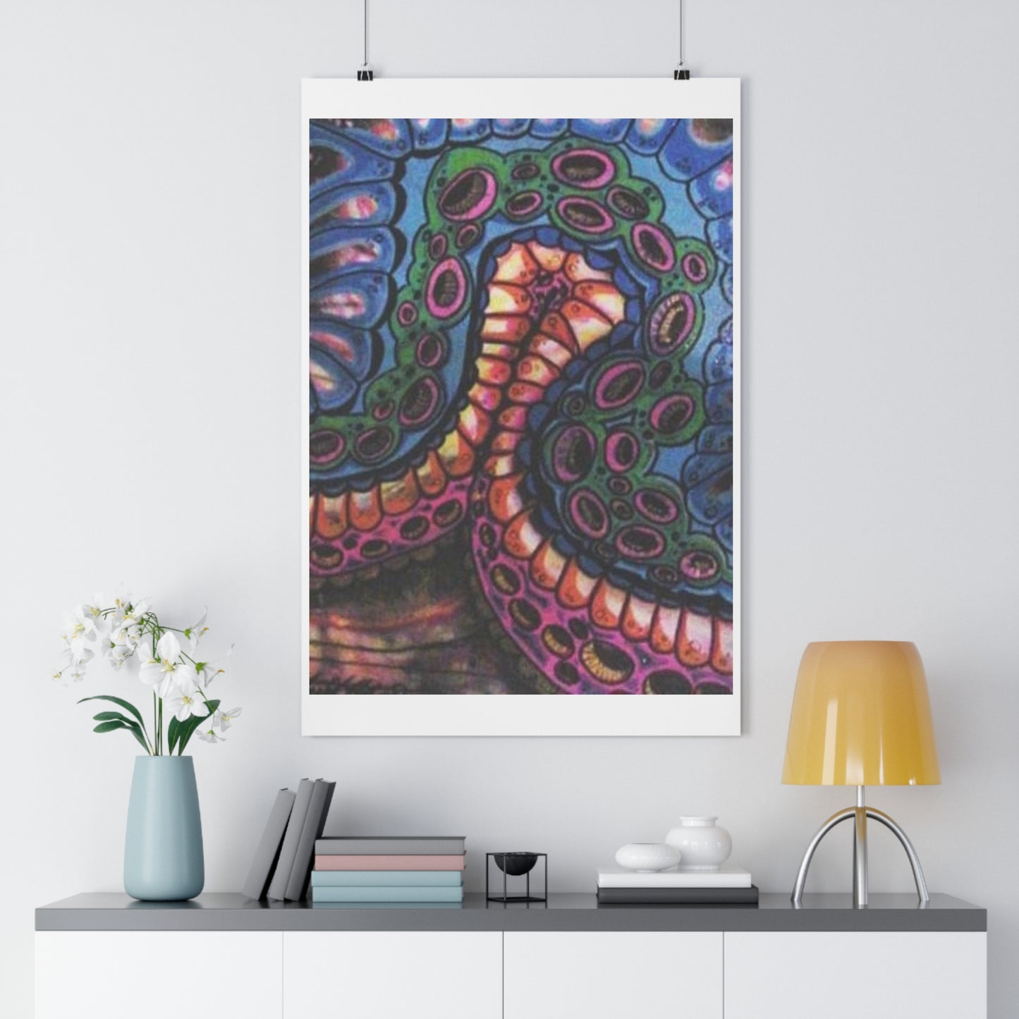 "Octopi”- Giclée Art Print by artist David Hilborn