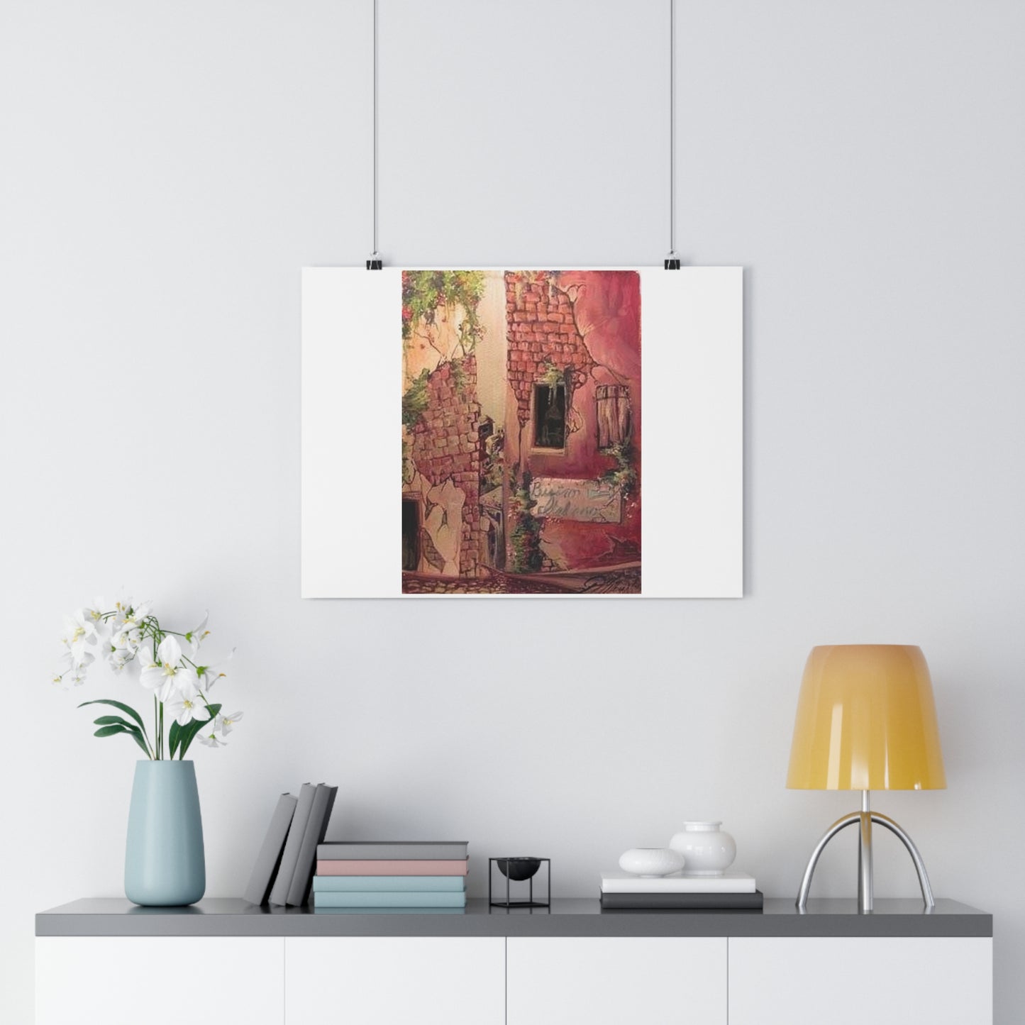 "Bistro”- Giclée Art Print by artist David Hilborn