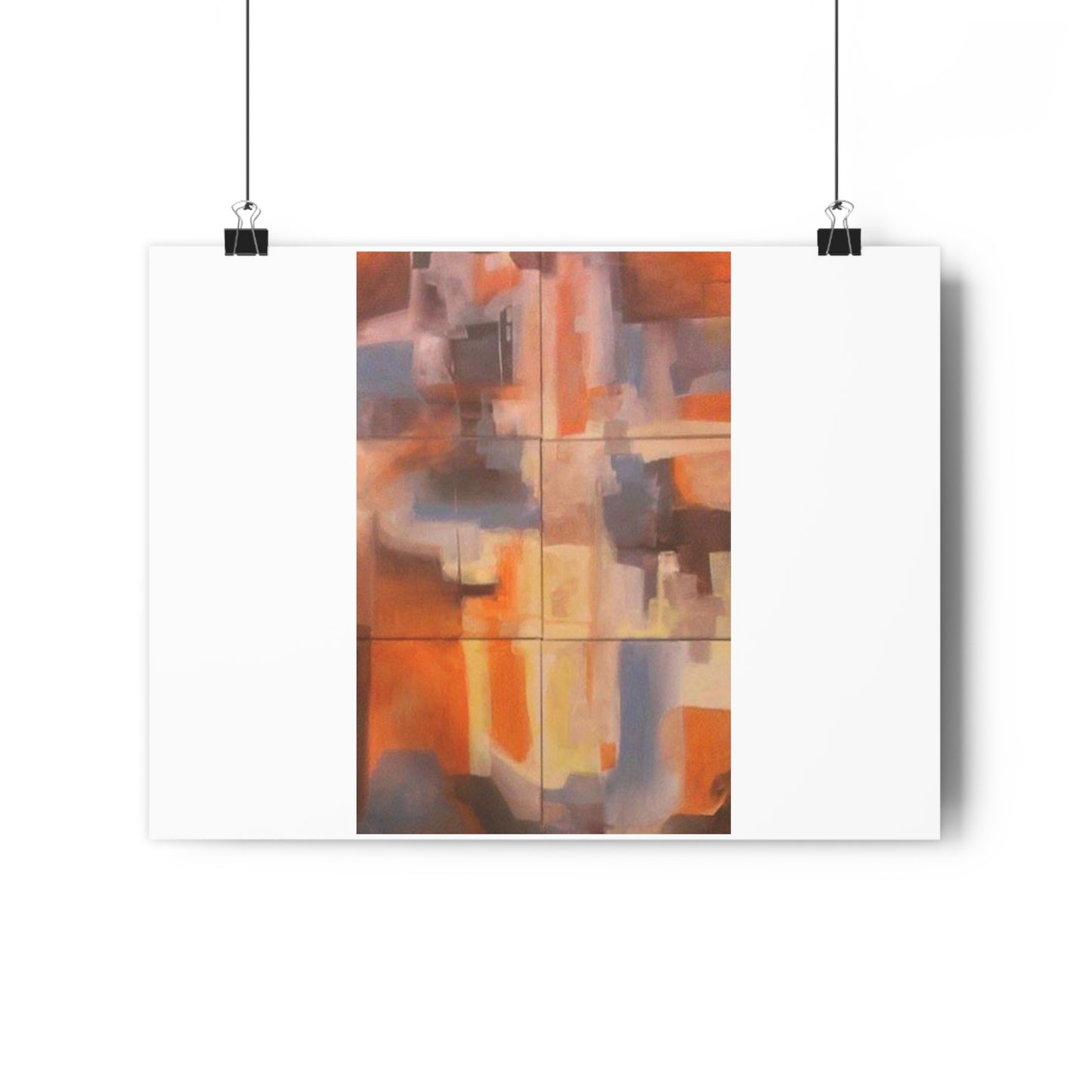 "Complimentary Contemporary”- Giclée Art Print by artist David Hilborn