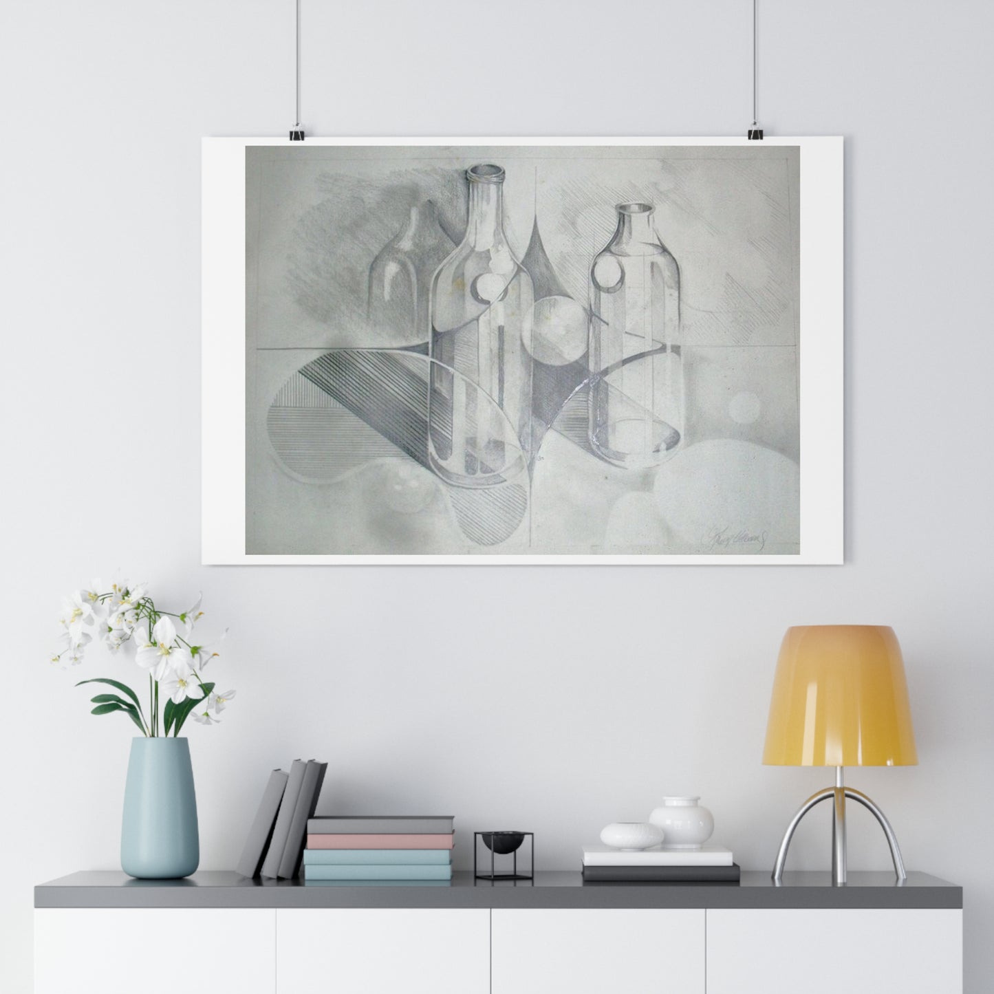 "Glass Study" - Giclée Art Print by artist David Hilborn