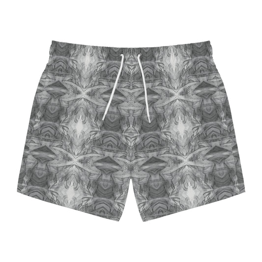 “Tiki” - Swim Trunks by Artist David Hilborn