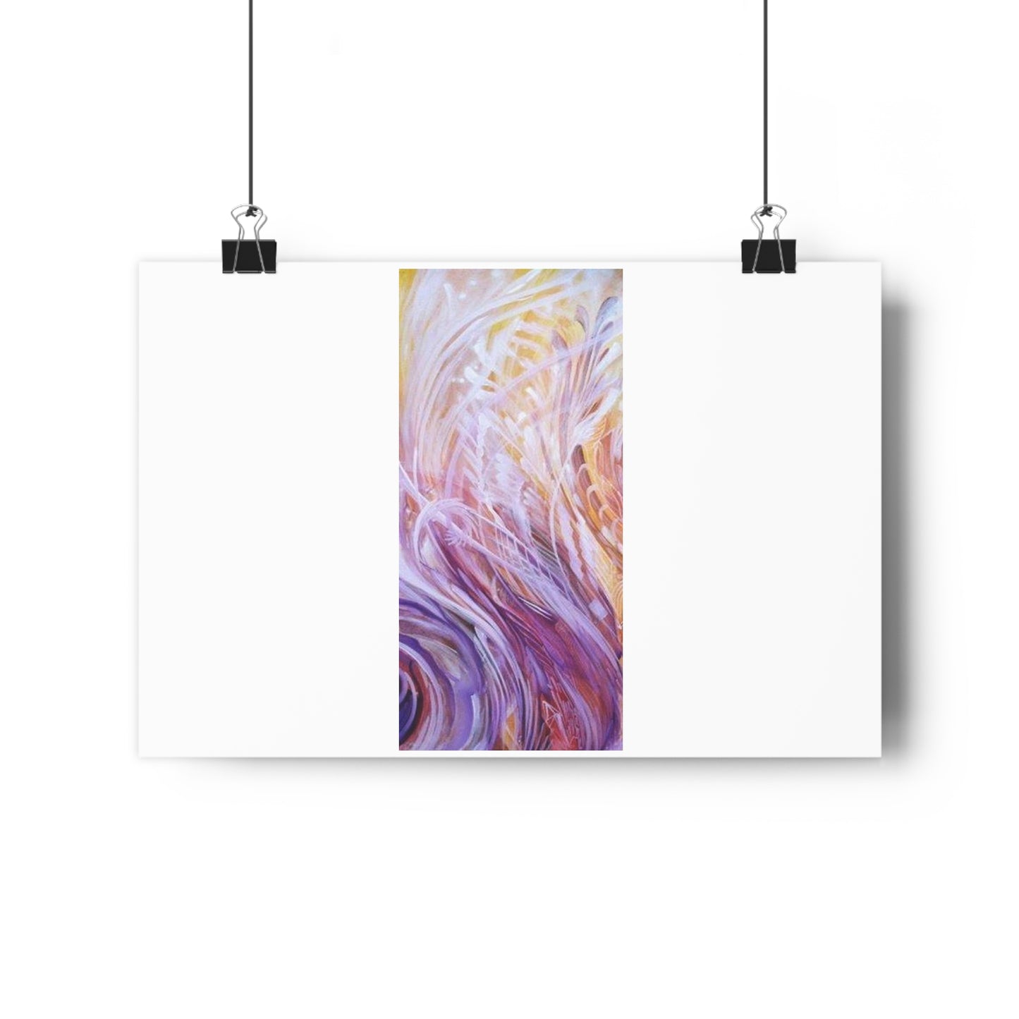 "Flare up”- Giclée Art Print by artist David Hilborn