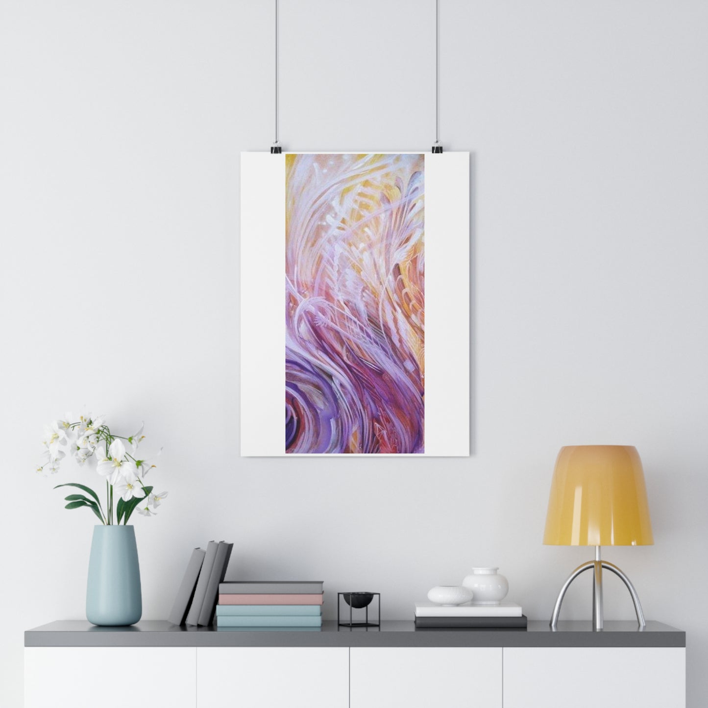 "Flare up”- Giclée Art Print by artist David Hilborn