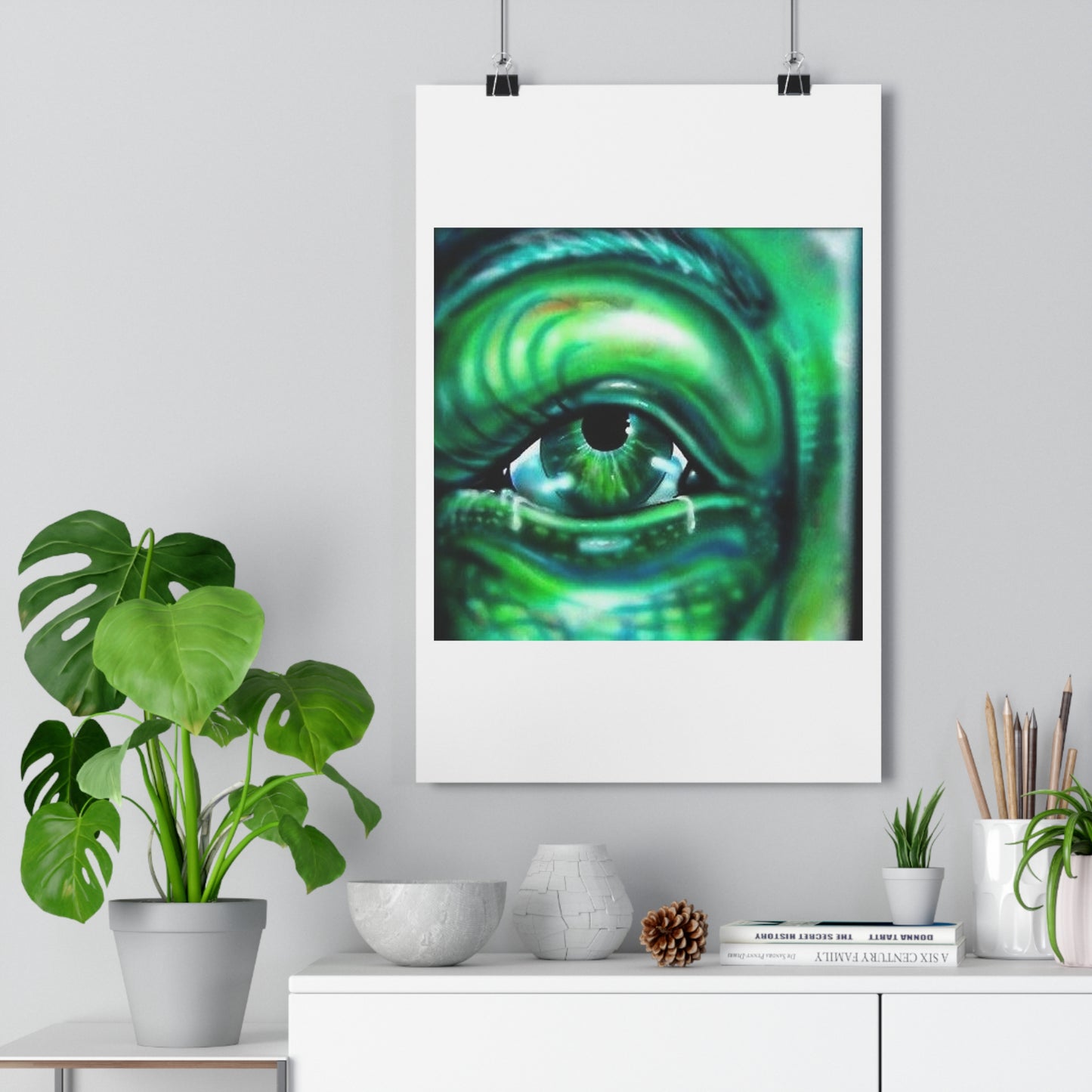 “Creature”- Giclée Art Print by artist David Hilborn