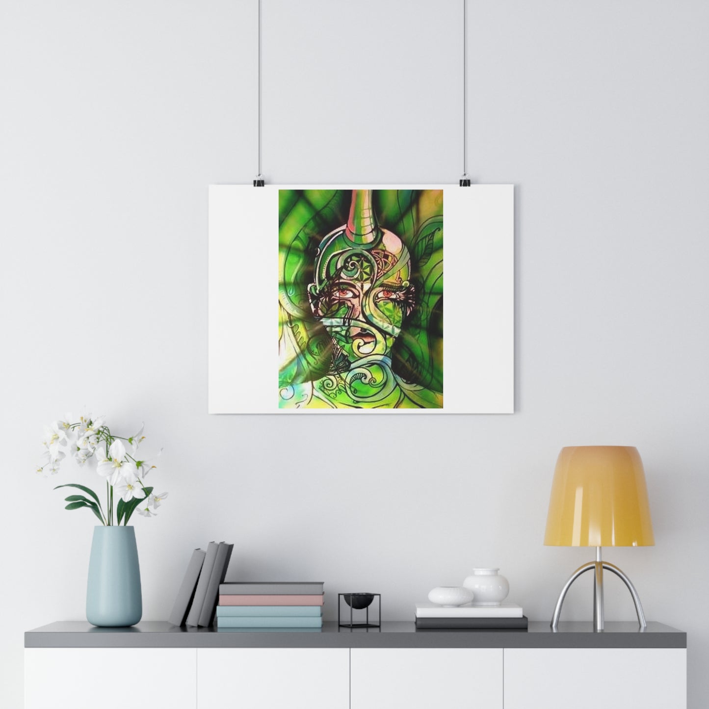 “Earthling”- Giclée Art Print by artist David Hilborn