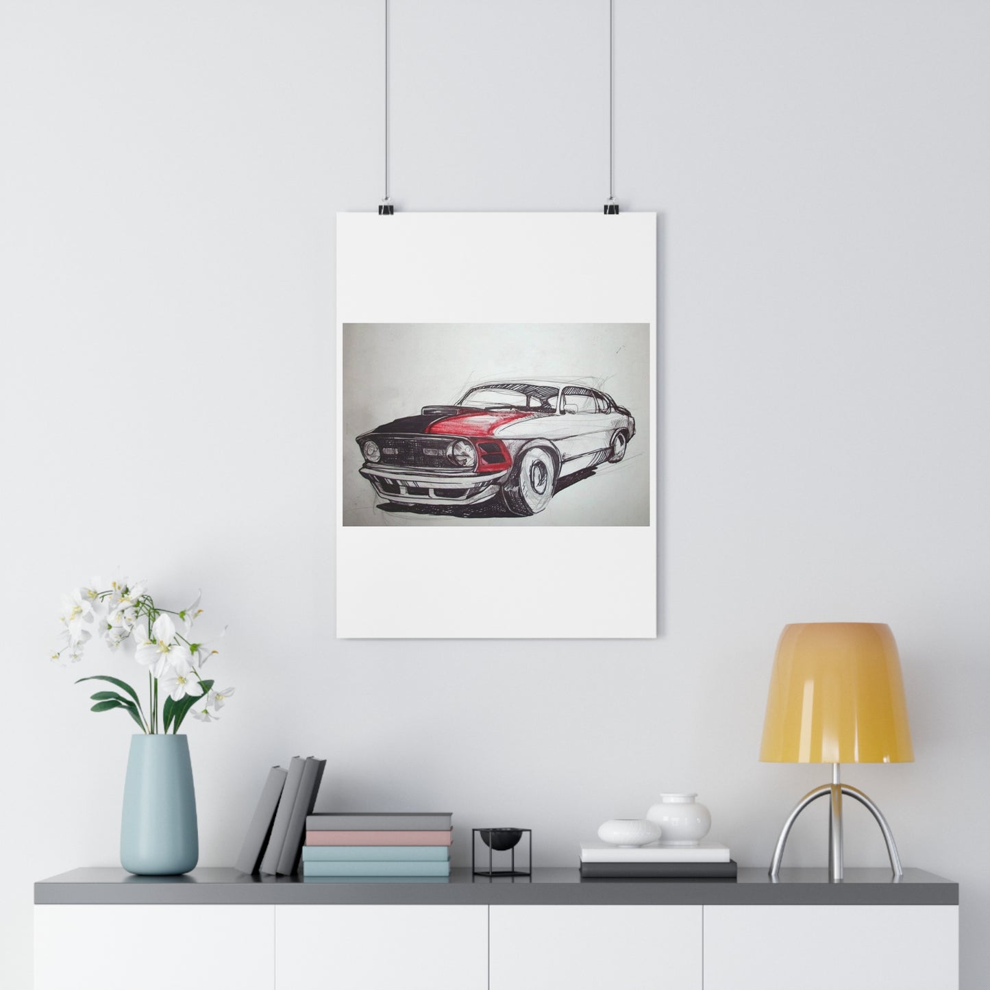 "Autobody Study”- Giclée Art Print by artist David Hilborn