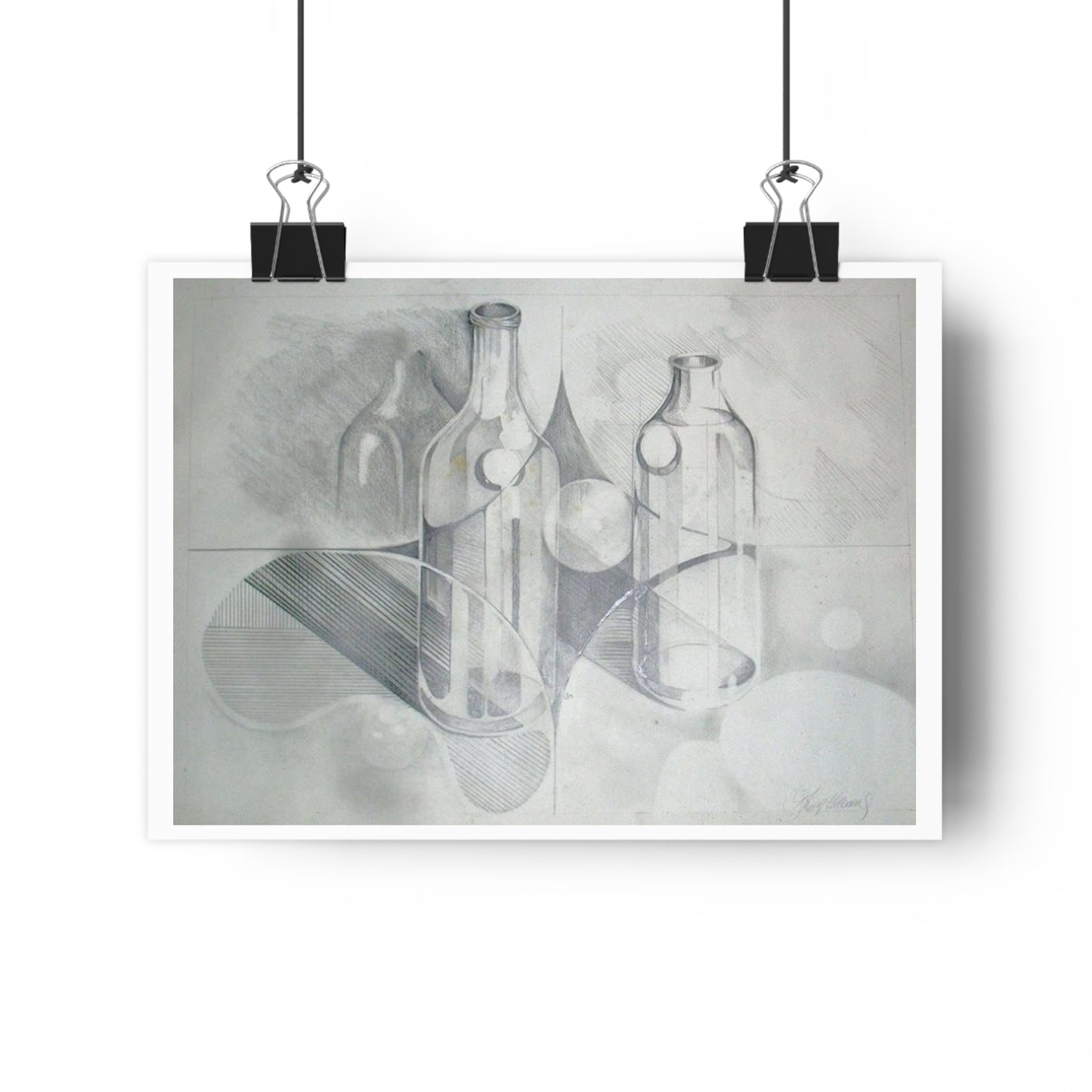 "Glass Study" - Giclée Art Print by artist David Hilborn