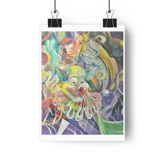 "Clowning Around”- Giclée Art Print by artist David Hilborn