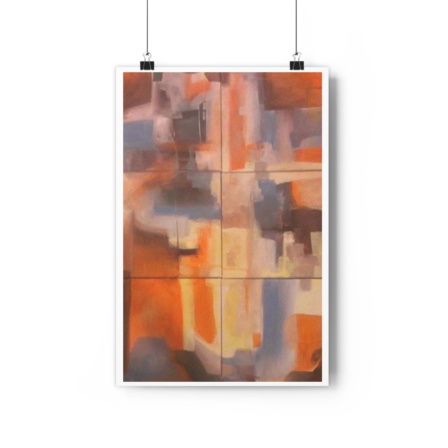 "Complimentary Contemporary”- Giclée Art Print by artist David Hilborn