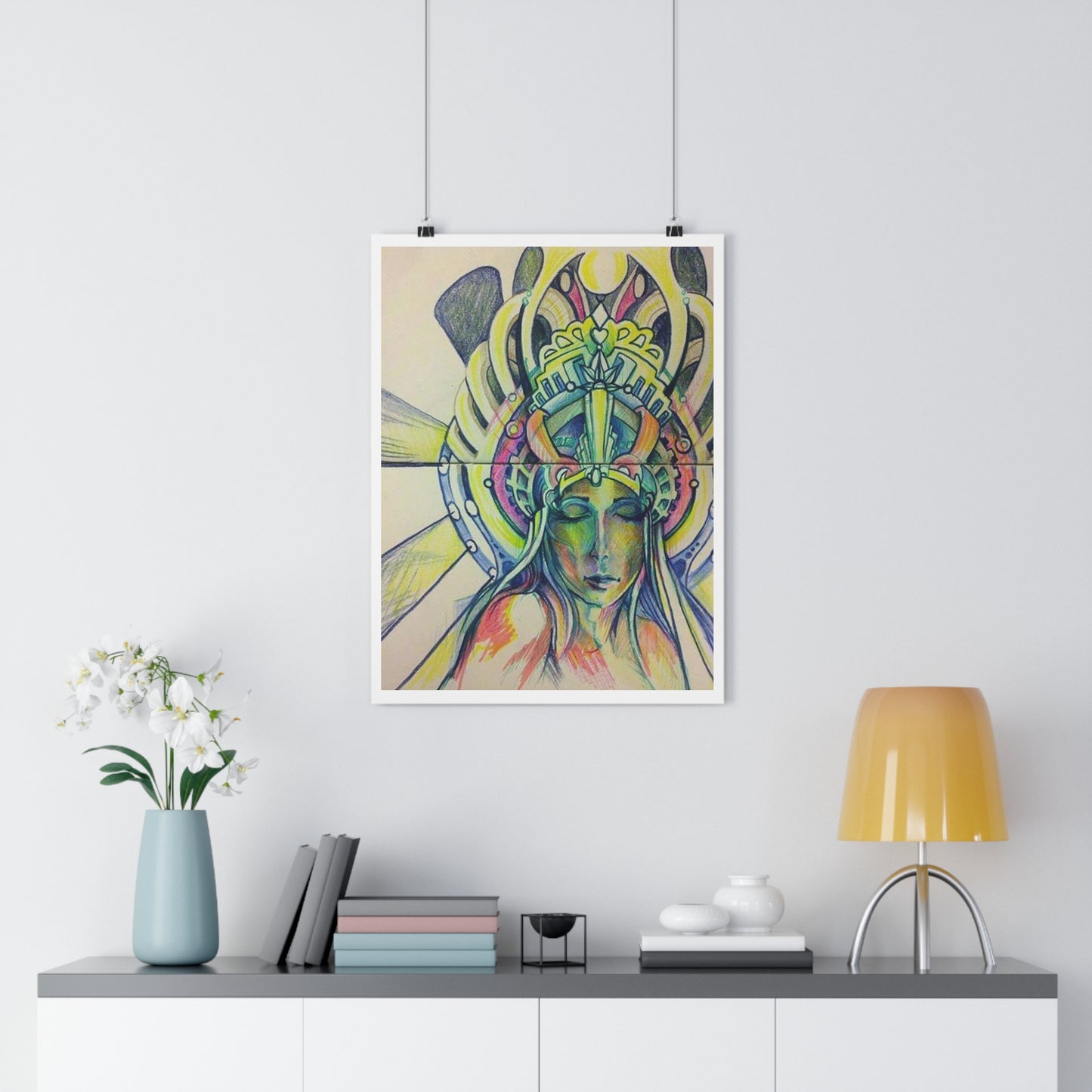 "Sarabell”- Giclée Art Print by artist David Hilborn