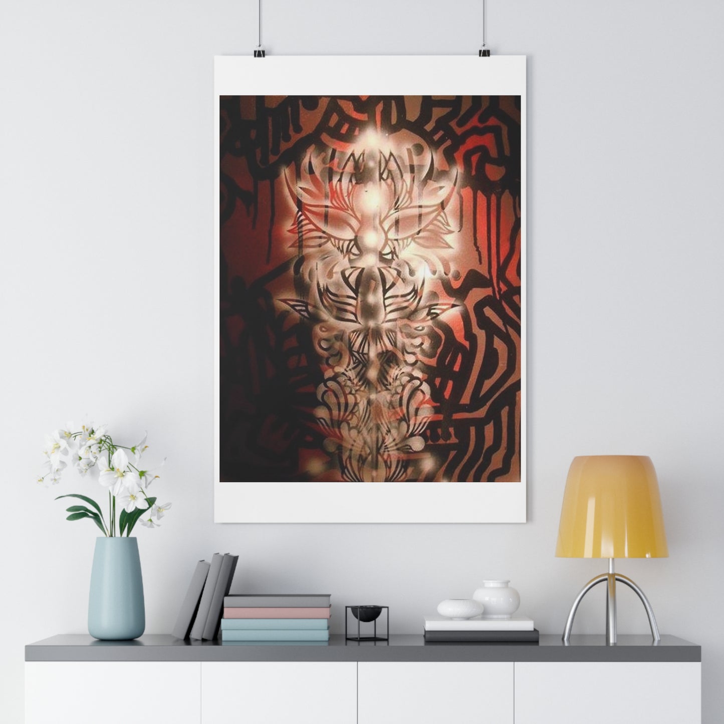 "Climber”- Giclée Art Print by artist David Hilborn