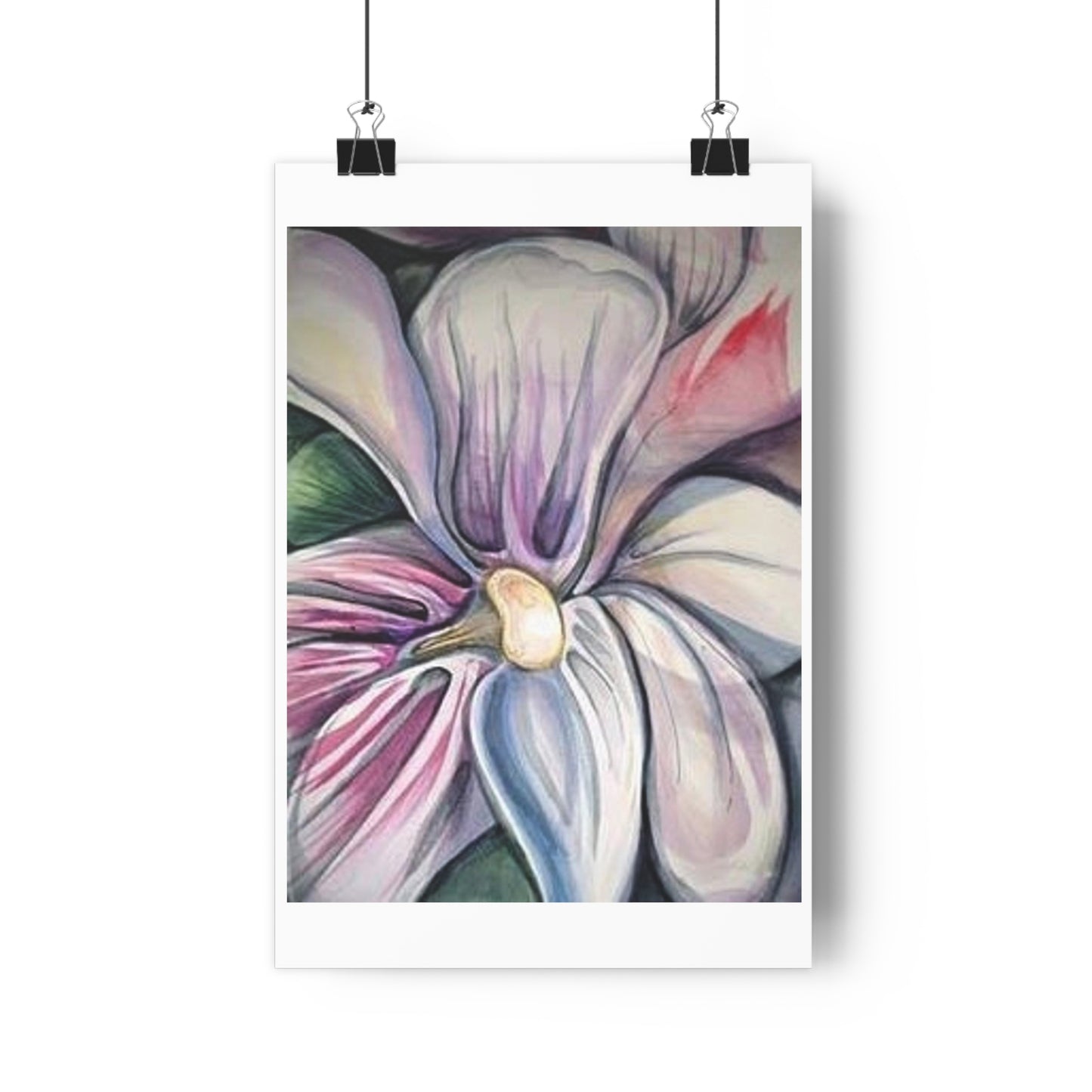 "Orchid”- Giclée Art Print by artist David Hilborn