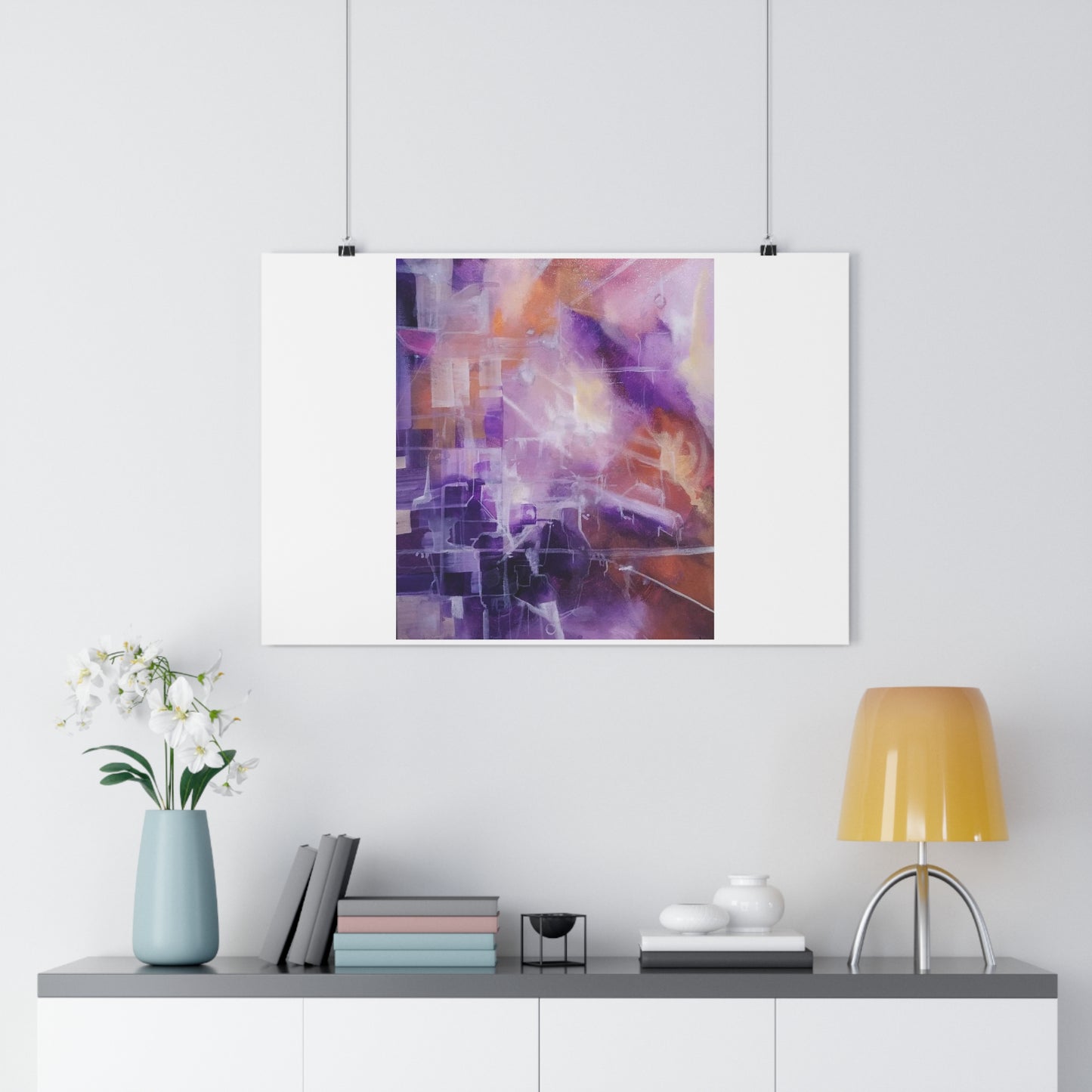 "Purple Paradox”- Giclée Art Print by artist David Hilborn