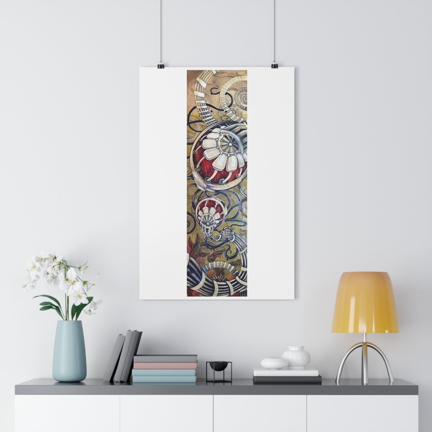 "Skate Deck Entry”- Giclée Art Print by artist David Hilborn