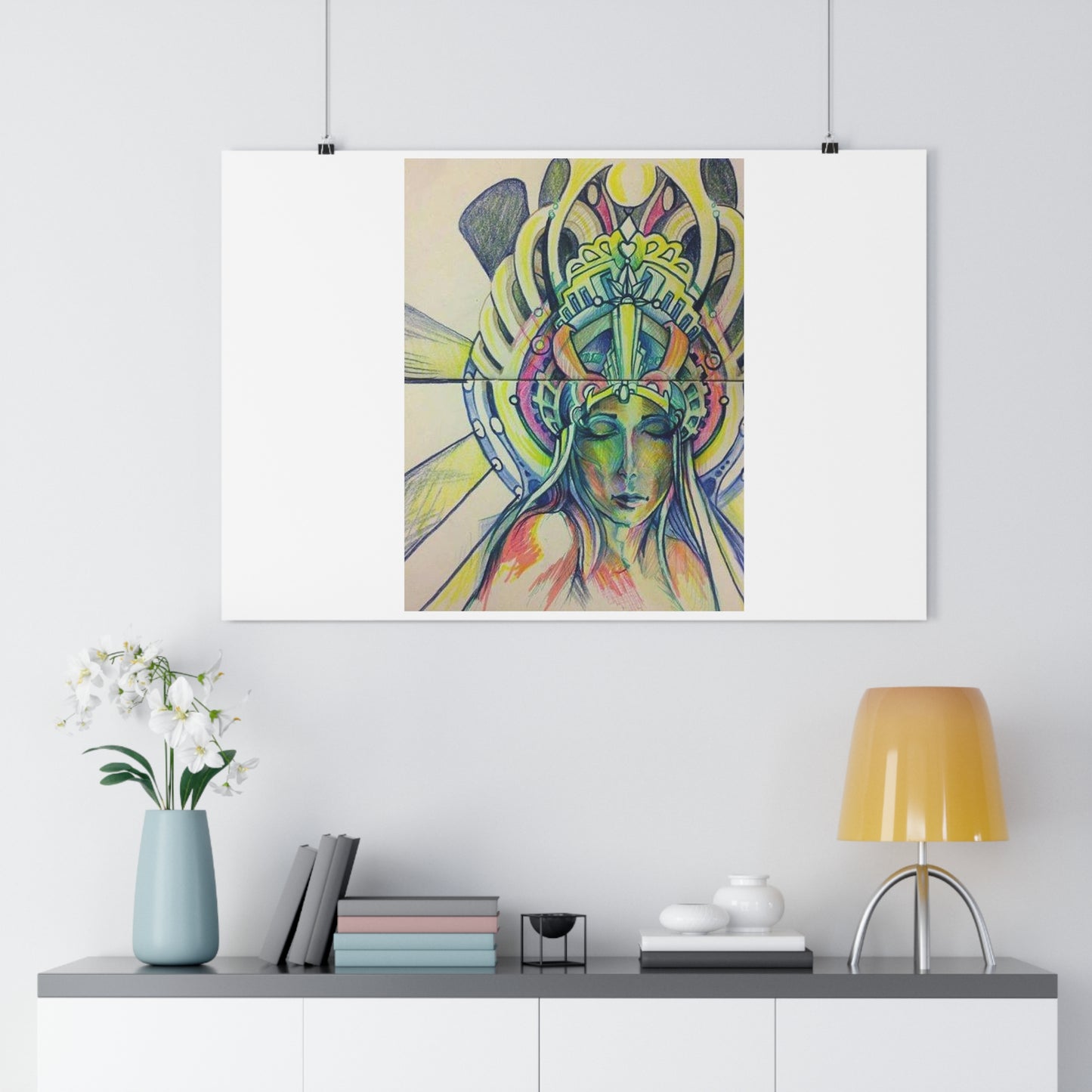 "Sarabell”- Giclée Art Print by artist David Hilborn