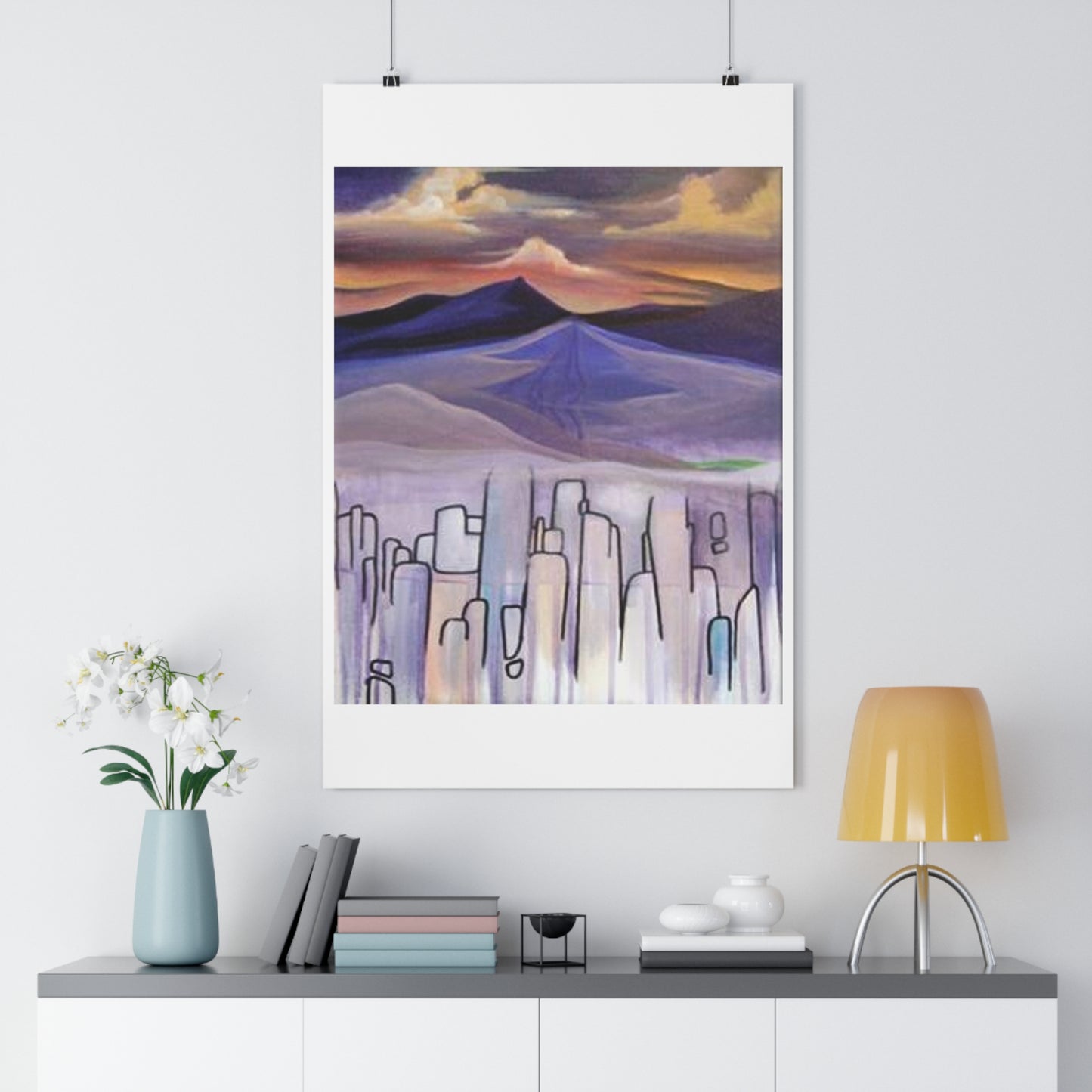 "Bedrock”- Giclée Art Print by artist David Hilborn