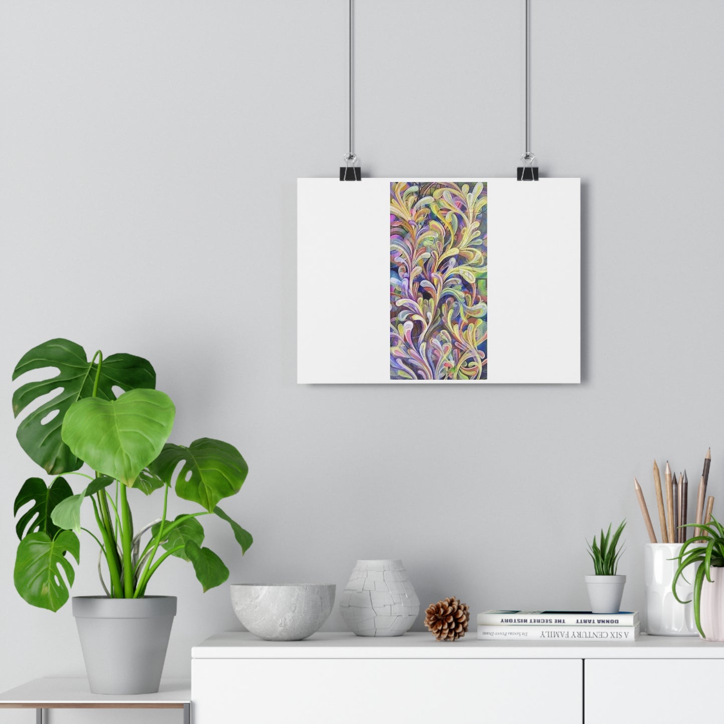 "Overgrowing”- Giclée Art Print by artist David Hilborn