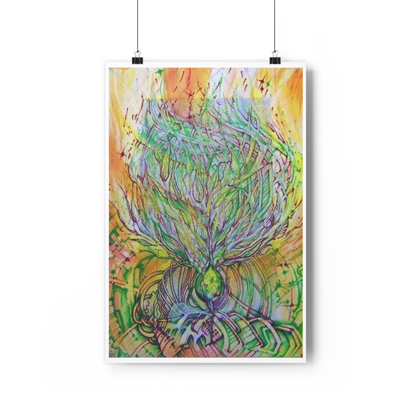 "Seedling”- Giclée Art Print by artist David Hilborn