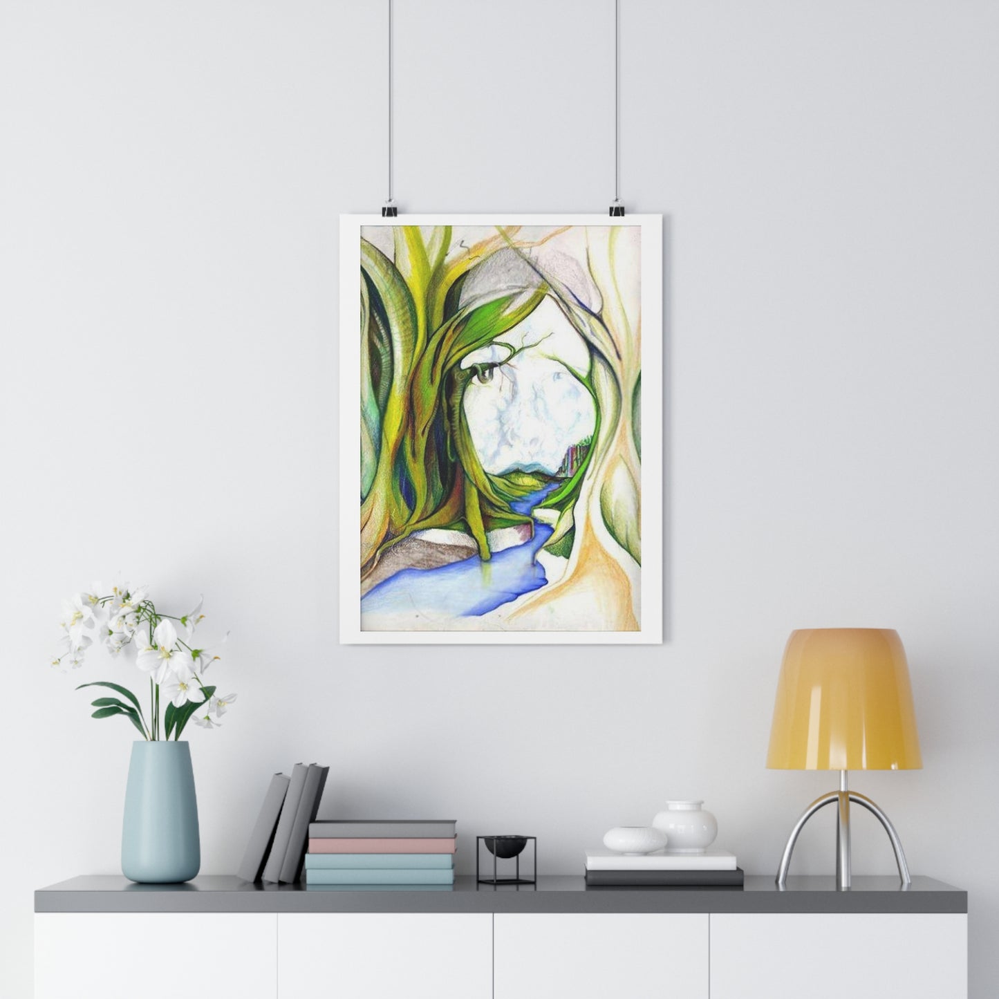 "Brooke”- Giclée Art Print by artist David Hilborn