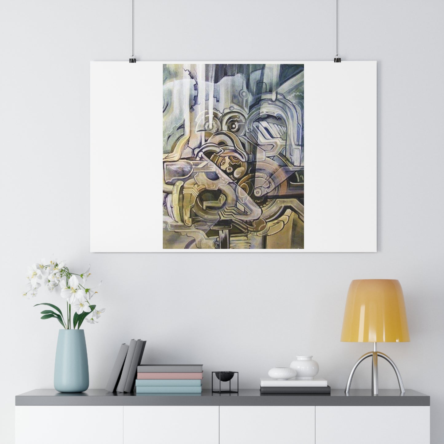 “Mech”- Giclée Art Print by artist David Hilborn