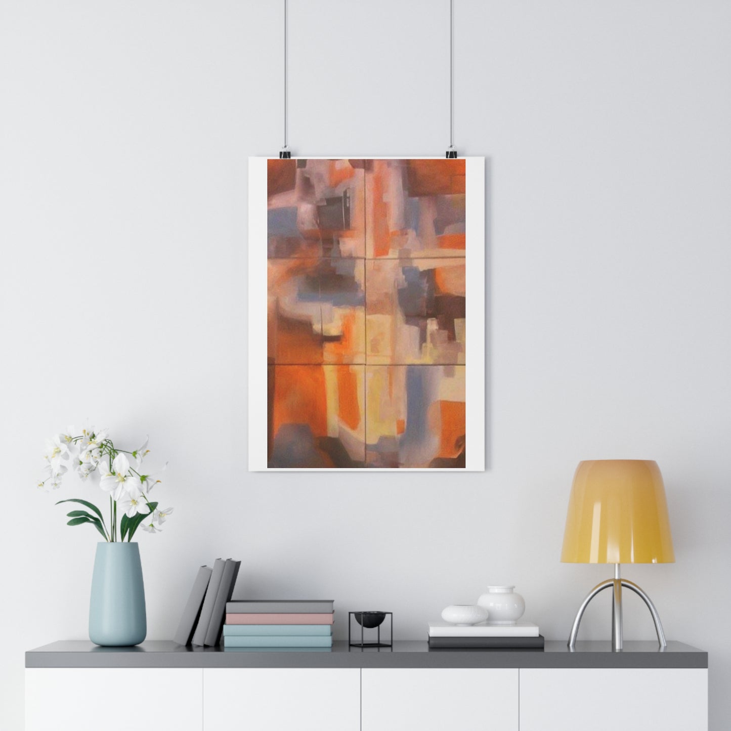 "Complimentary Contemporary”- Giclée Art Print by artist David Hilborn