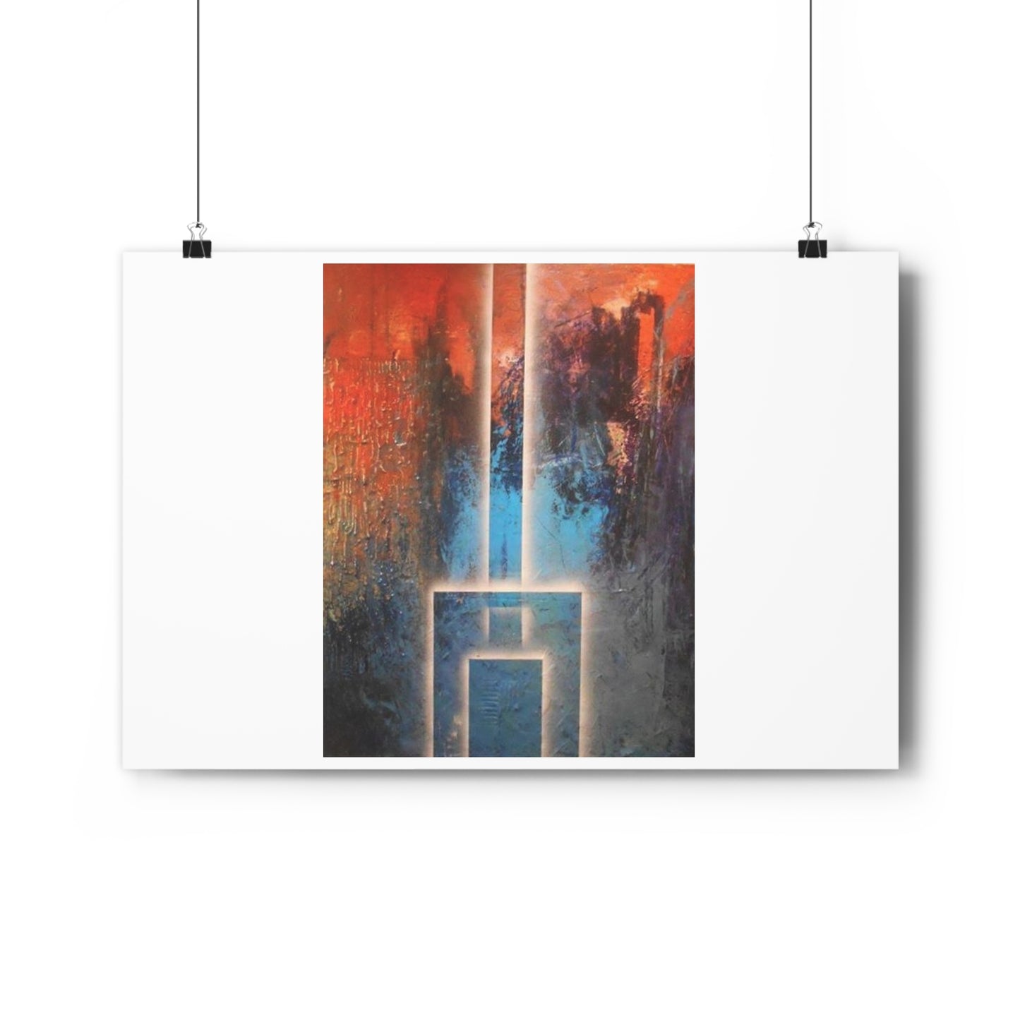 "Accend”- Giclée Art Print by artist David Hilborn