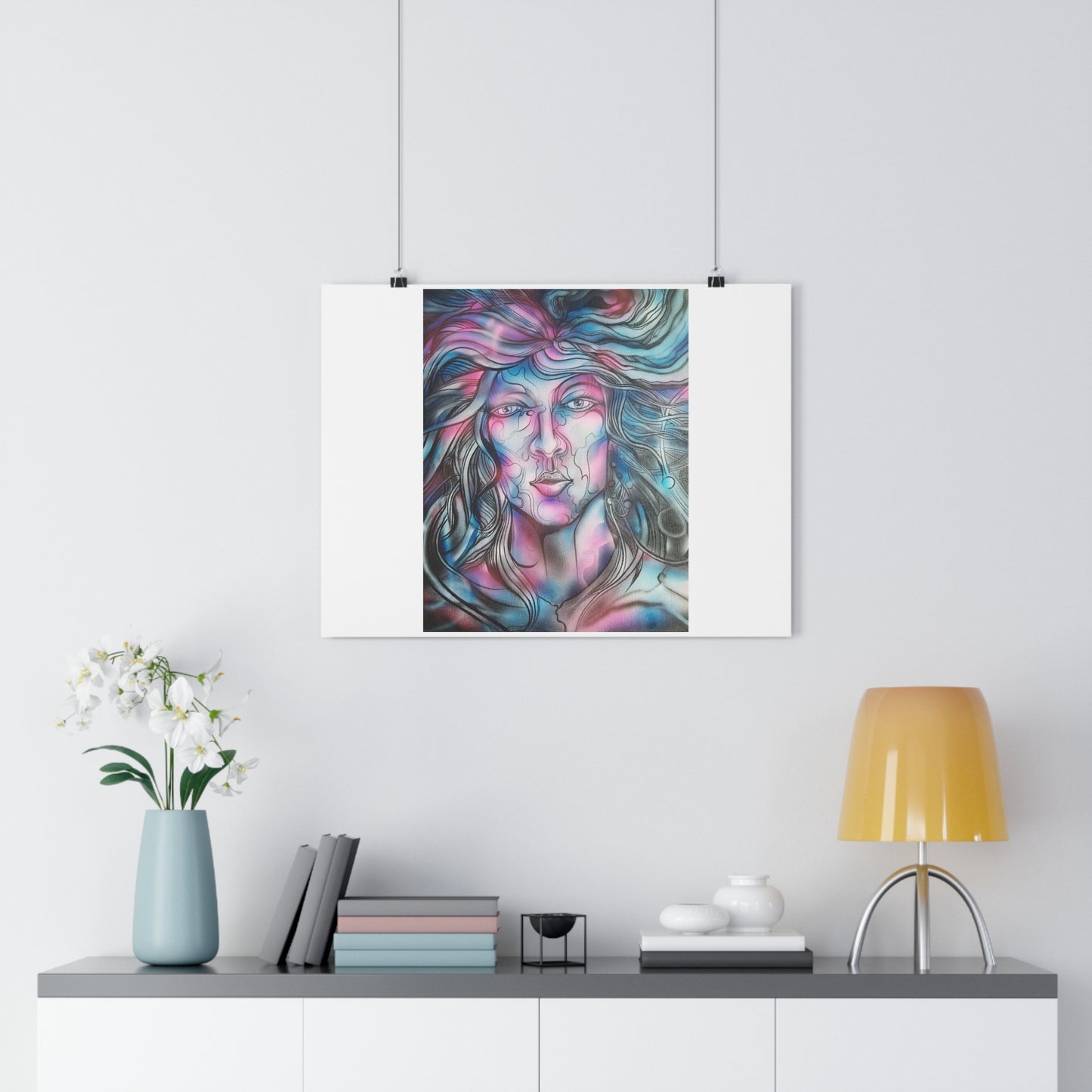 "Cerebral”- Giclée Art Print by artist David Hilborn