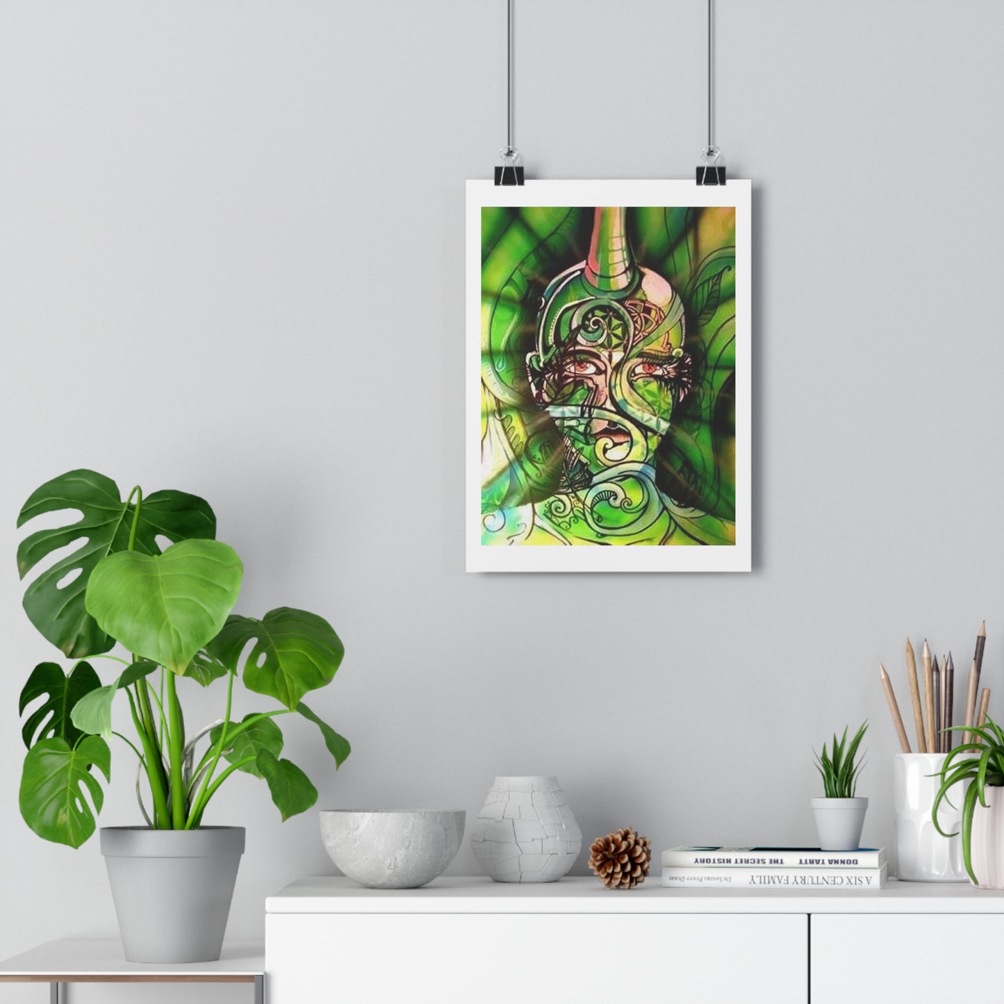 “Earthling”- Giclée Art Print by artist David Hilborn