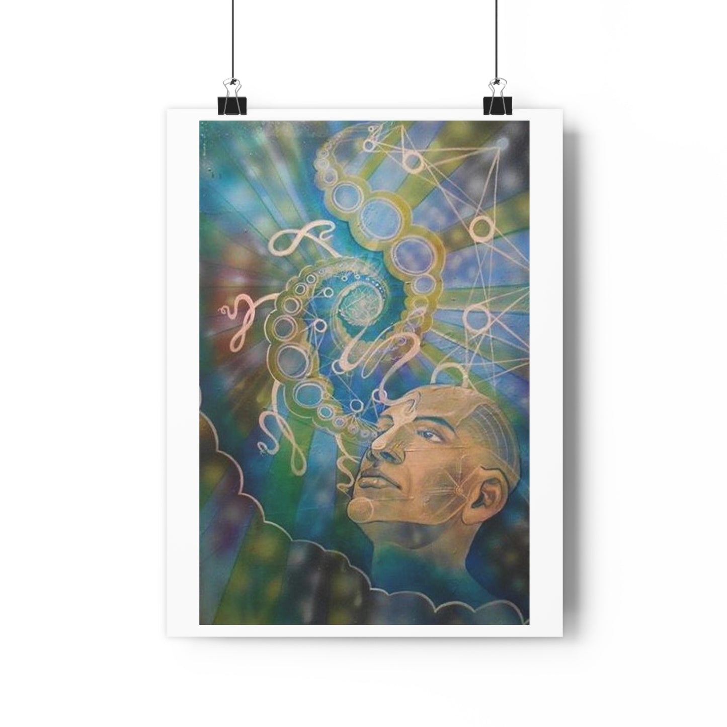 “Intellect”- Giclée Art Print by artist David Hilborn