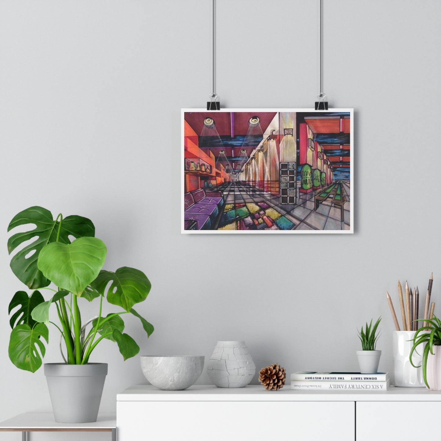 "Impossible Spaces”- Giclée Art Print by artist David Hilborn