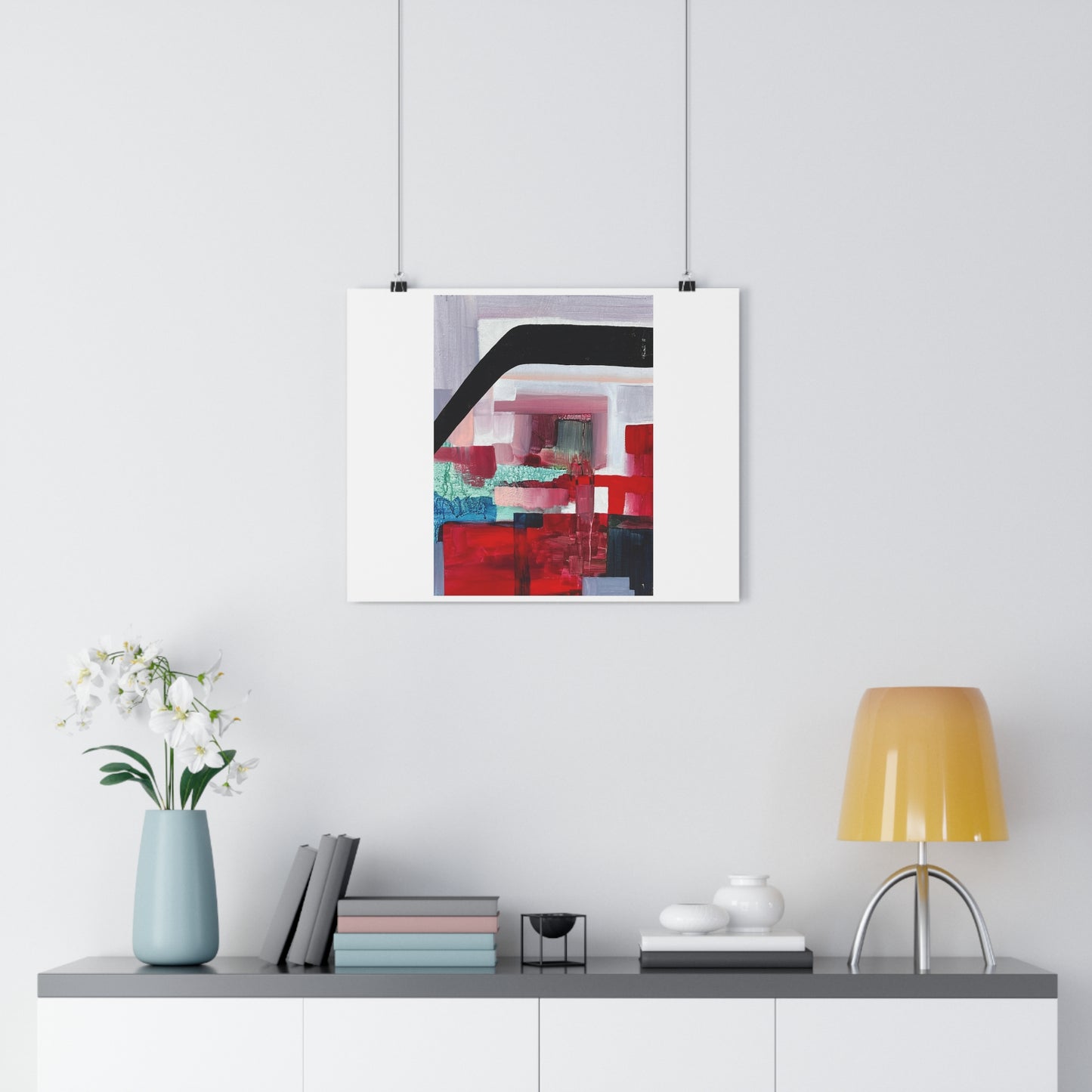 “Passenger View”- Giclée Art Print by artist David Hilborn