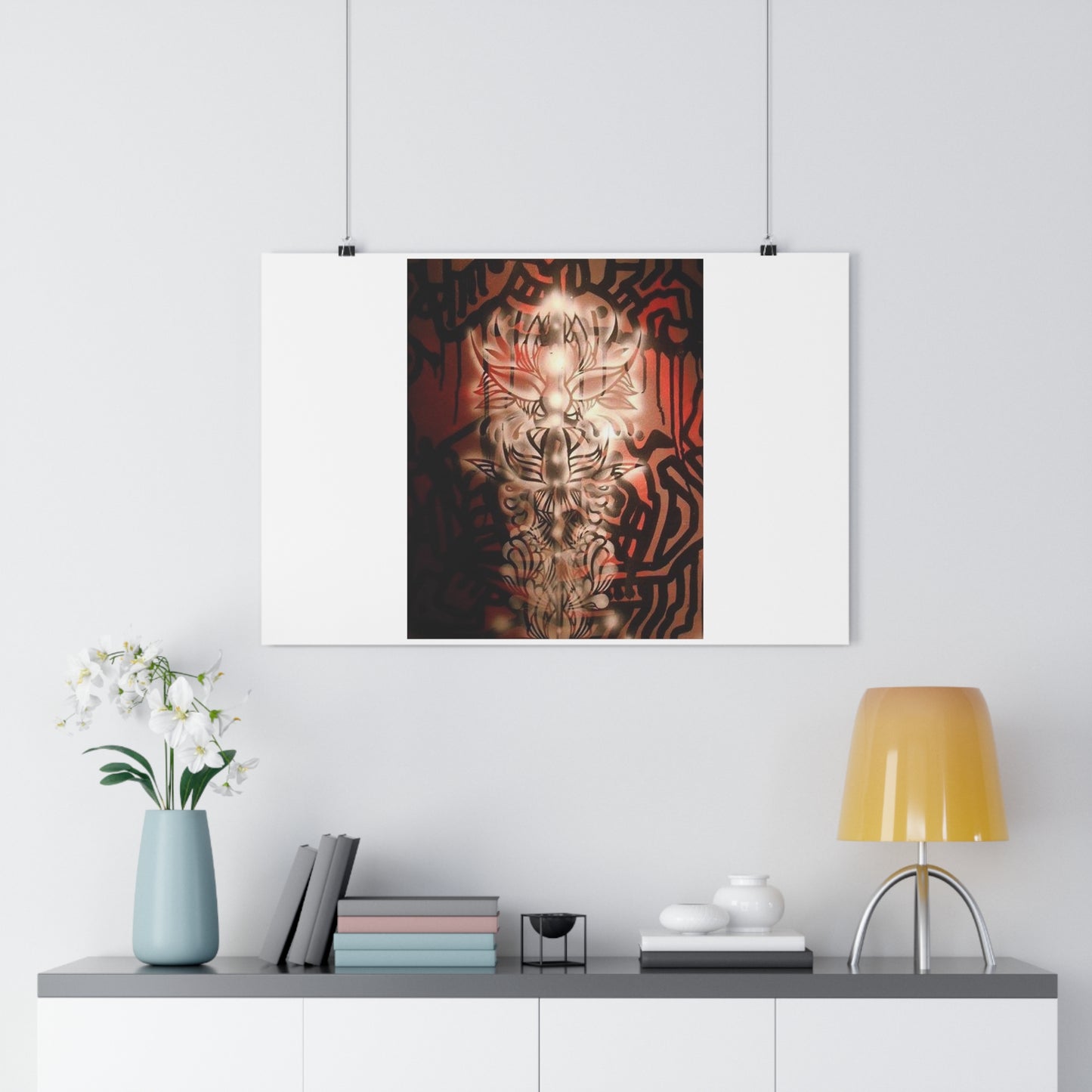 "Climber”- Giclée Art Print by artist David Hilborn