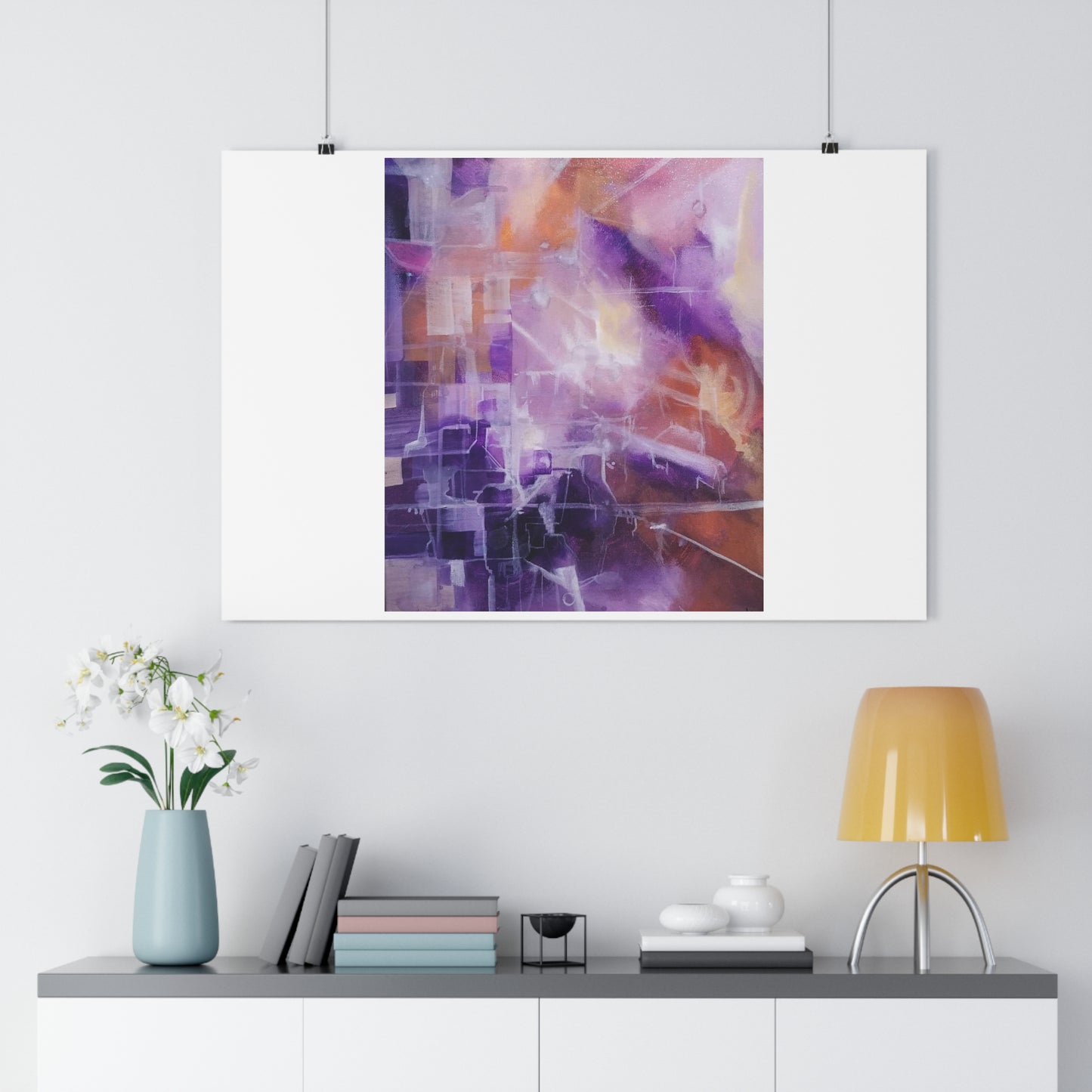 "Purple Paradox”- Giclée Art Print by artist David Hilborn