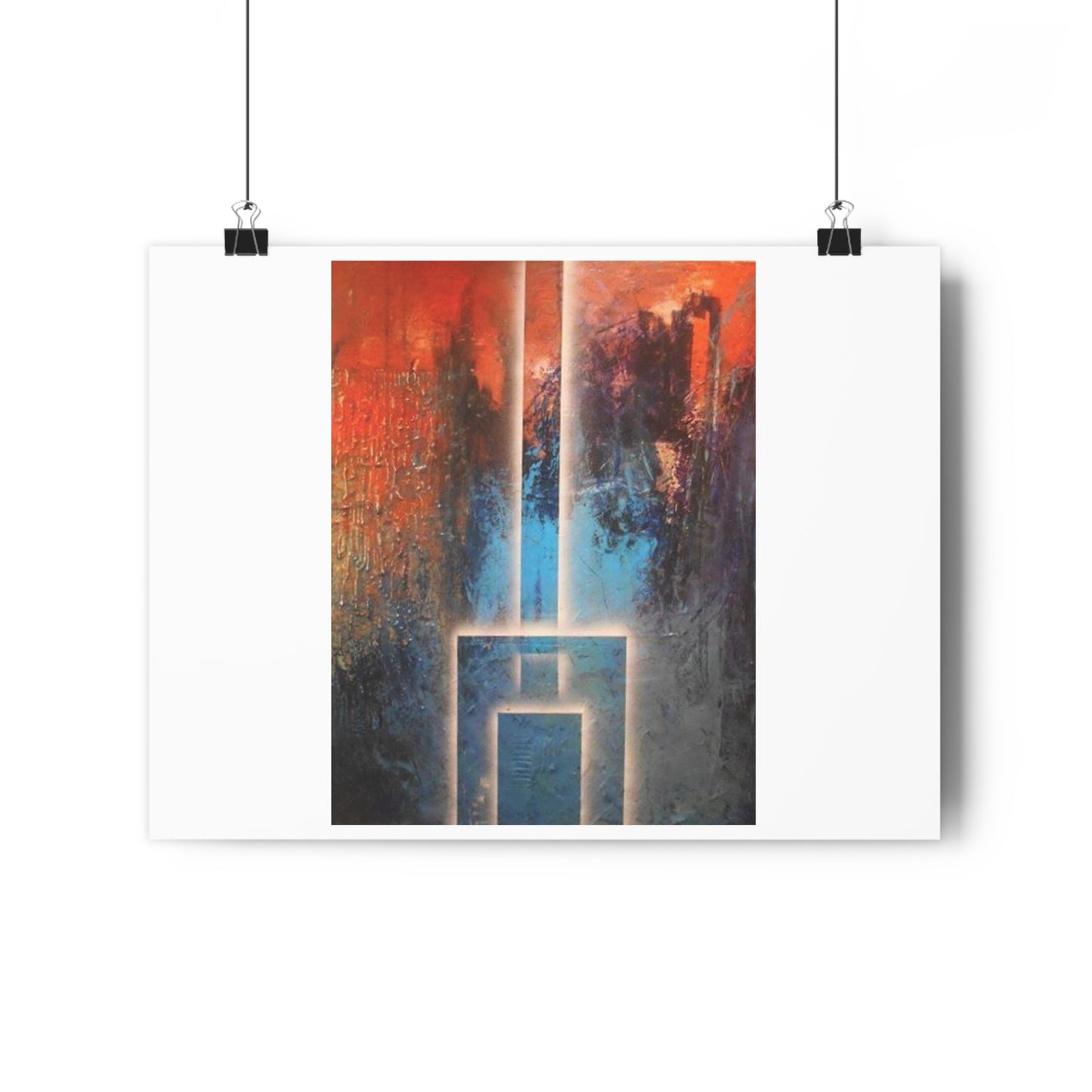 "Accend”- Giclée Art Print by artist David Hilborn