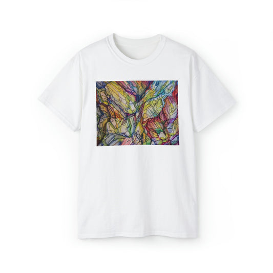 “Hex-cell” - Short Sleeve Graphic Tee by Artist David Hilborn