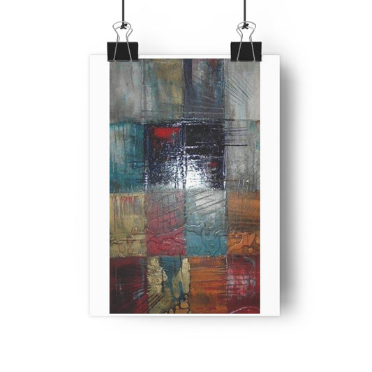 "Contemporary Grid”- Giclée Art Print by artist David Hilborn