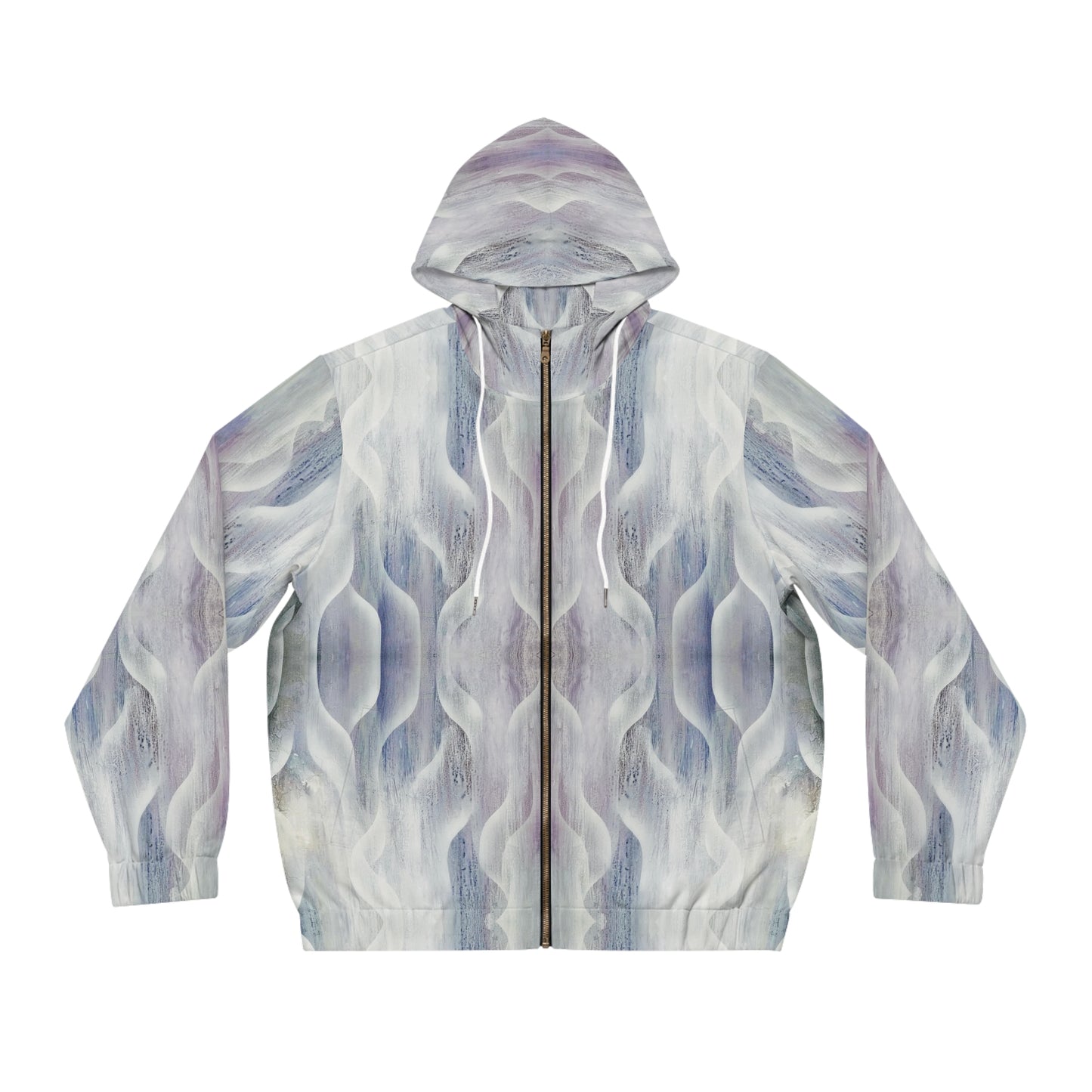 "Vapor” - All Over Graphic Zip-Up Hoodie by Artist David Hilborn