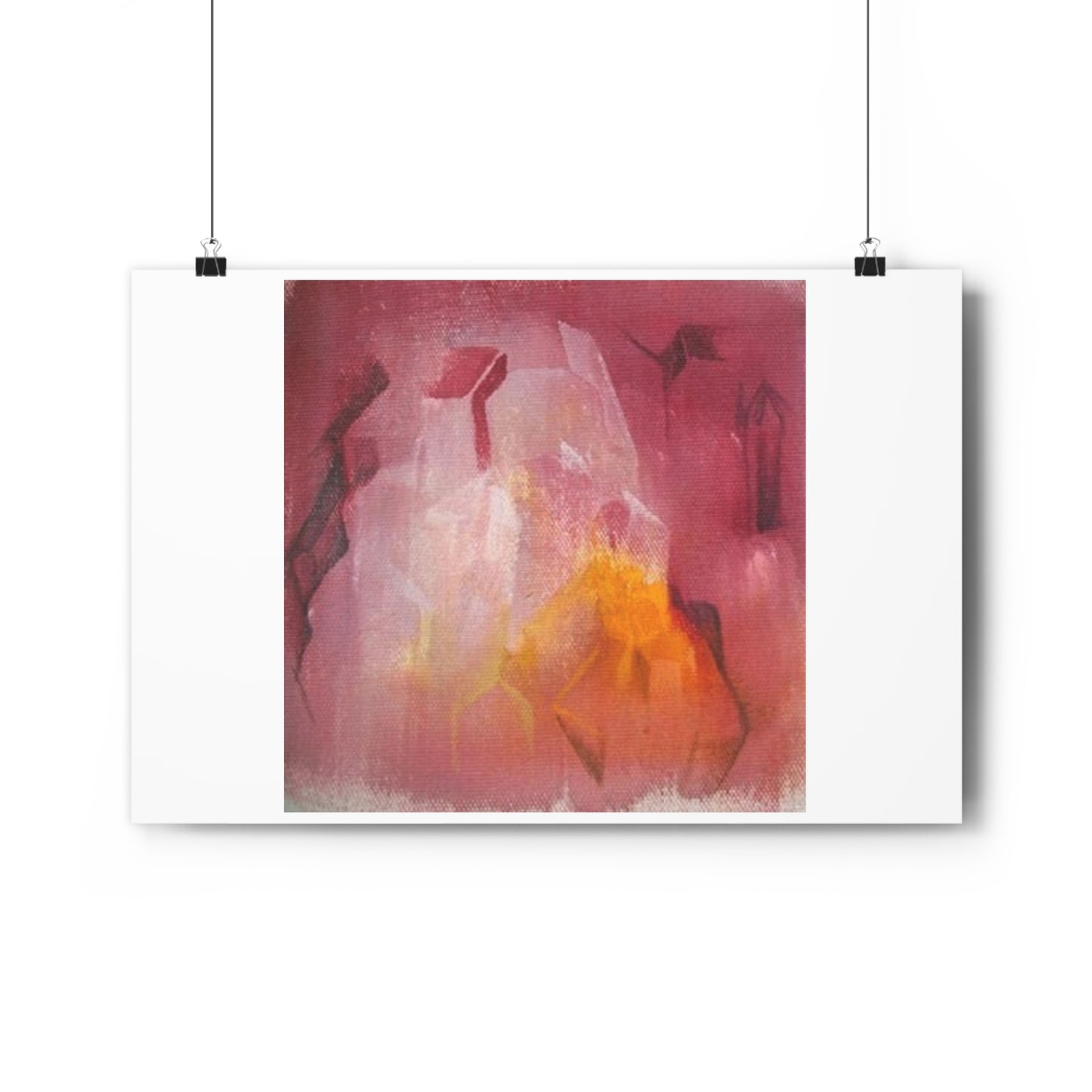 "Raspberry Citrine”- Giclée Art Print by artist David Hilborn