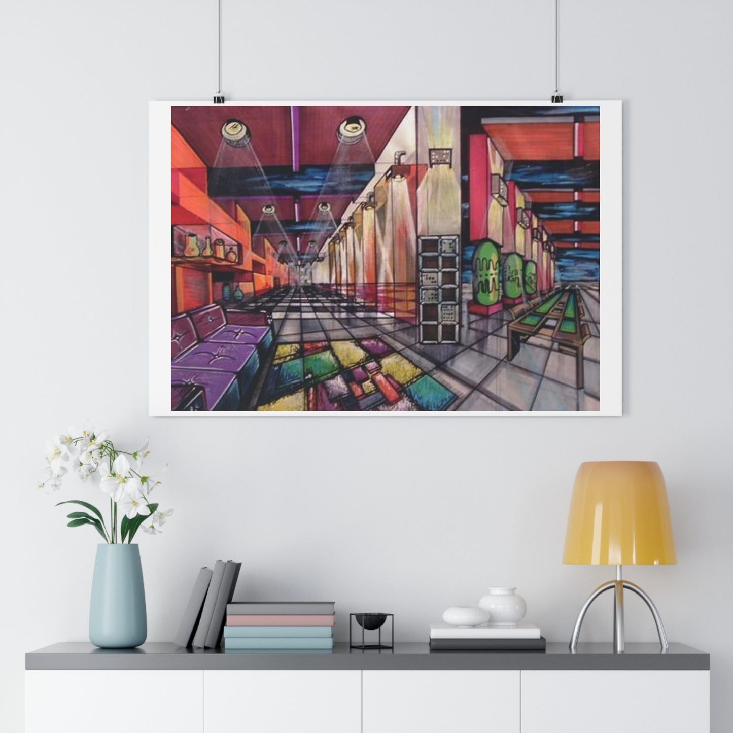 "Impossible Spaces”- Giclée Art Print by artist David Hilborn