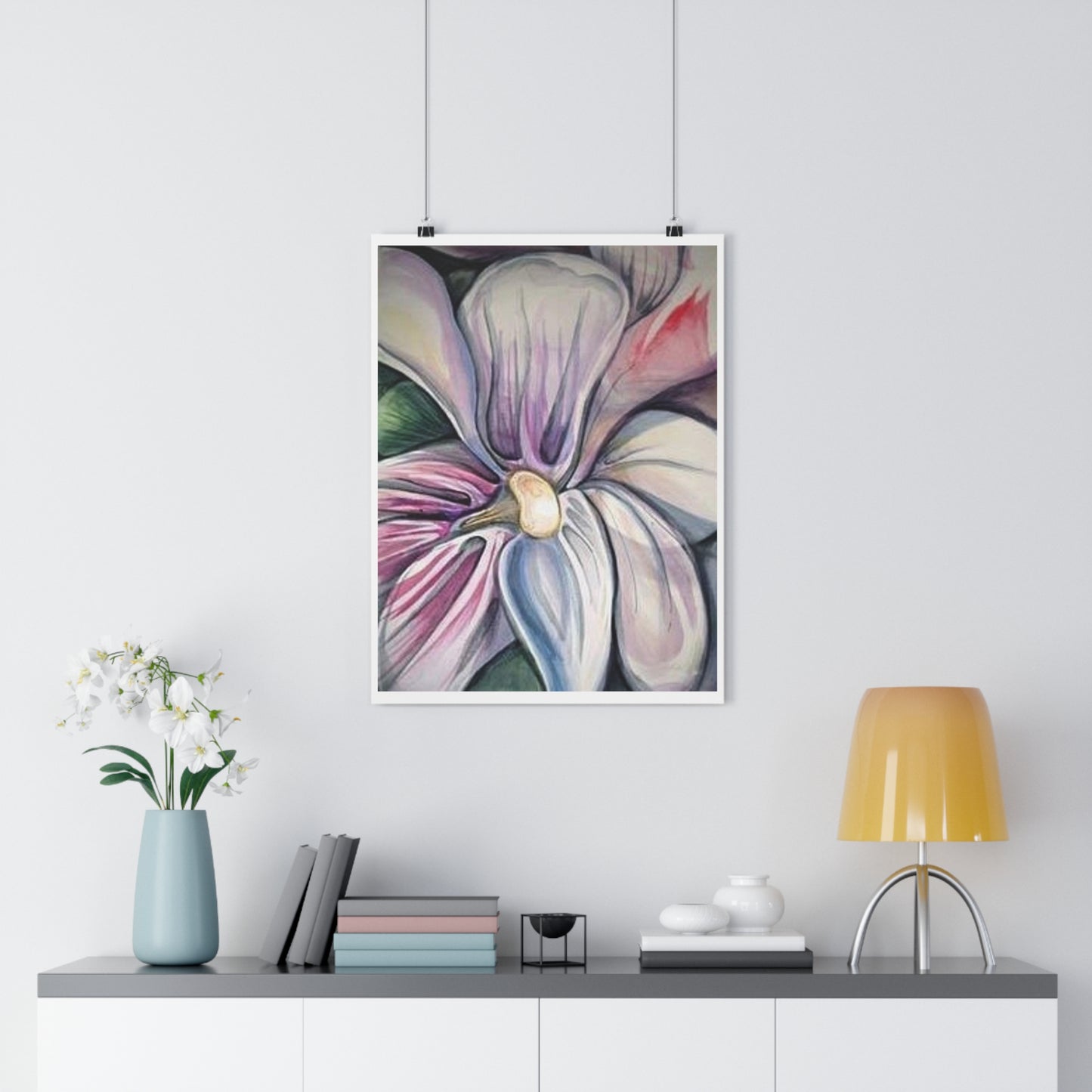 "Orchid”- Giclée Art Print by artist David Hilborn