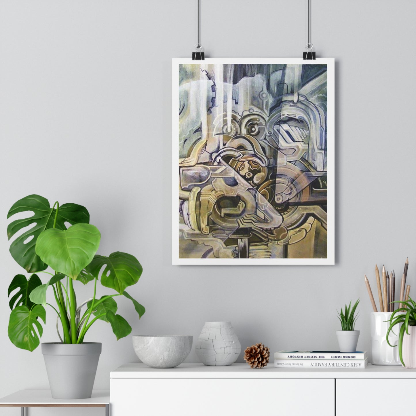 “Mech”- Giclée Art Print by artist David Hilborn