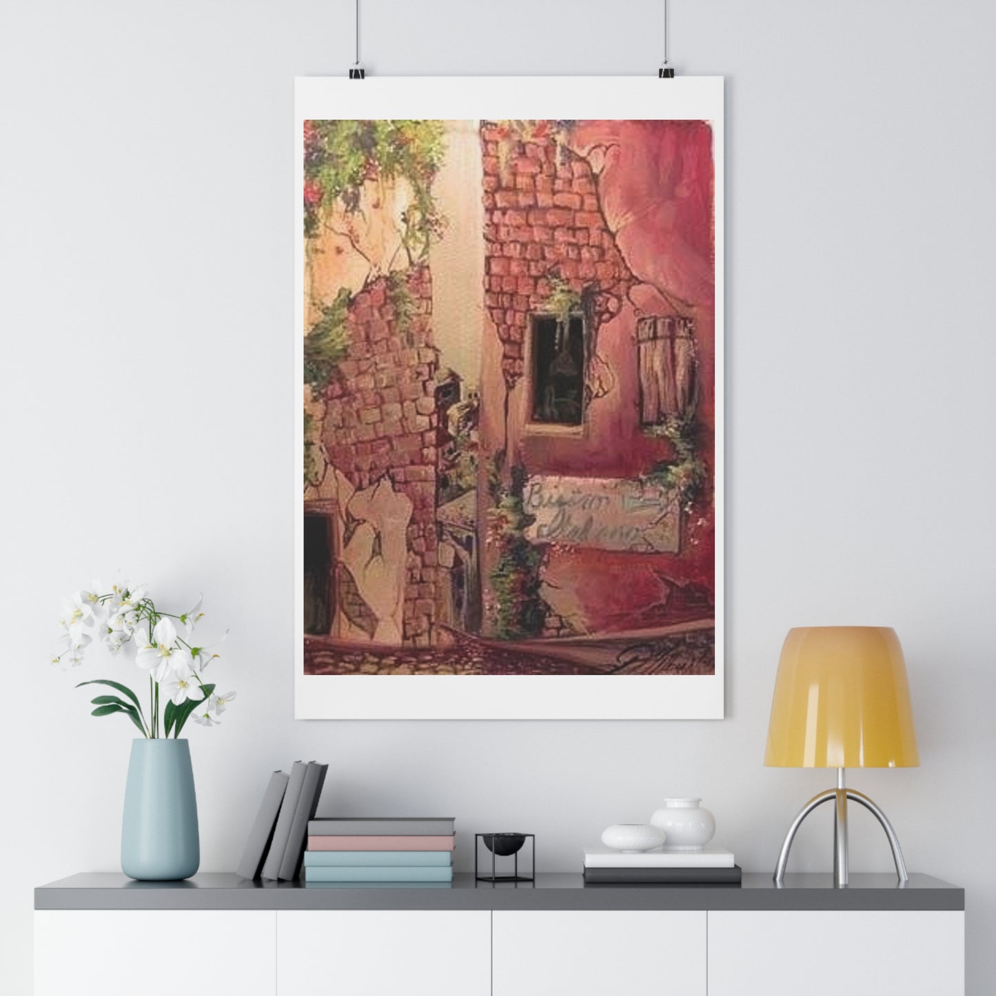 "Bistro”- Giclée Art Print by artist David Hilborn