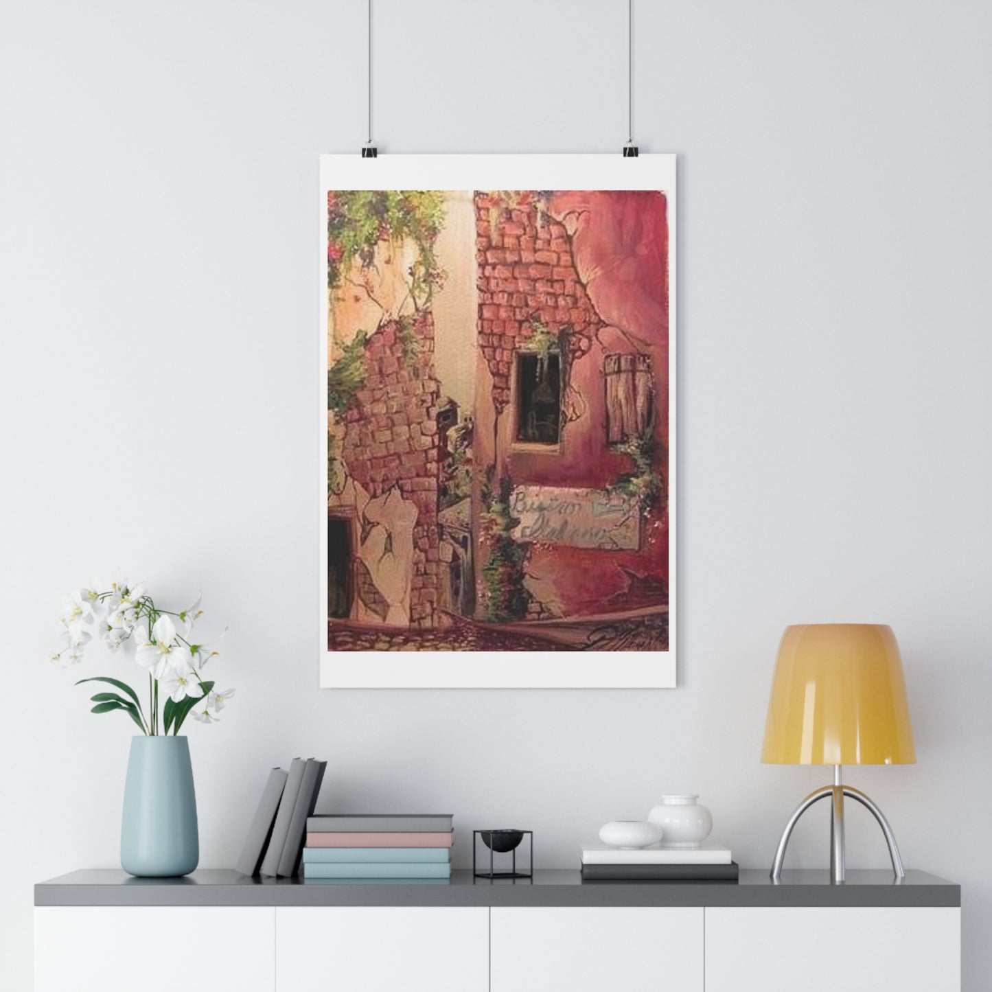 "Bistro”- Giclée Art Print by artist David Hilborn