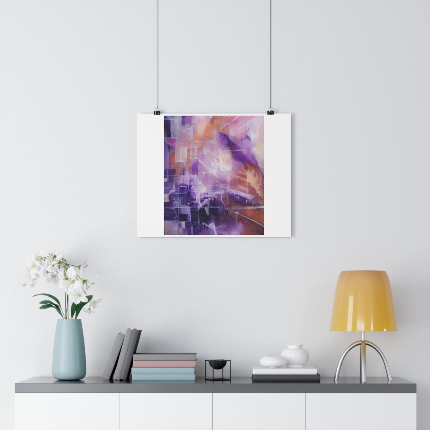 "Purple Paradox”- Giclée Art Print by artist David Hilborn