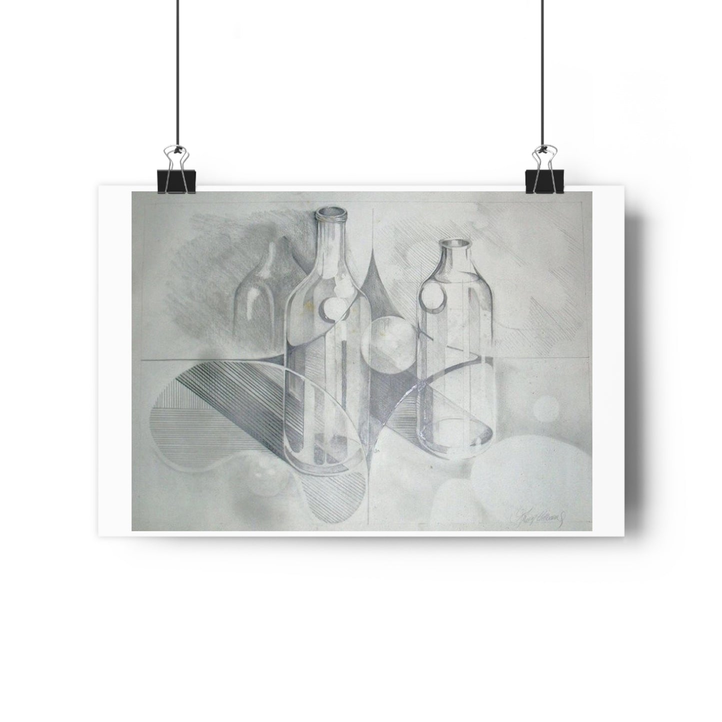 "Glass Study" - Giclée Art Print by artist David Hilborn