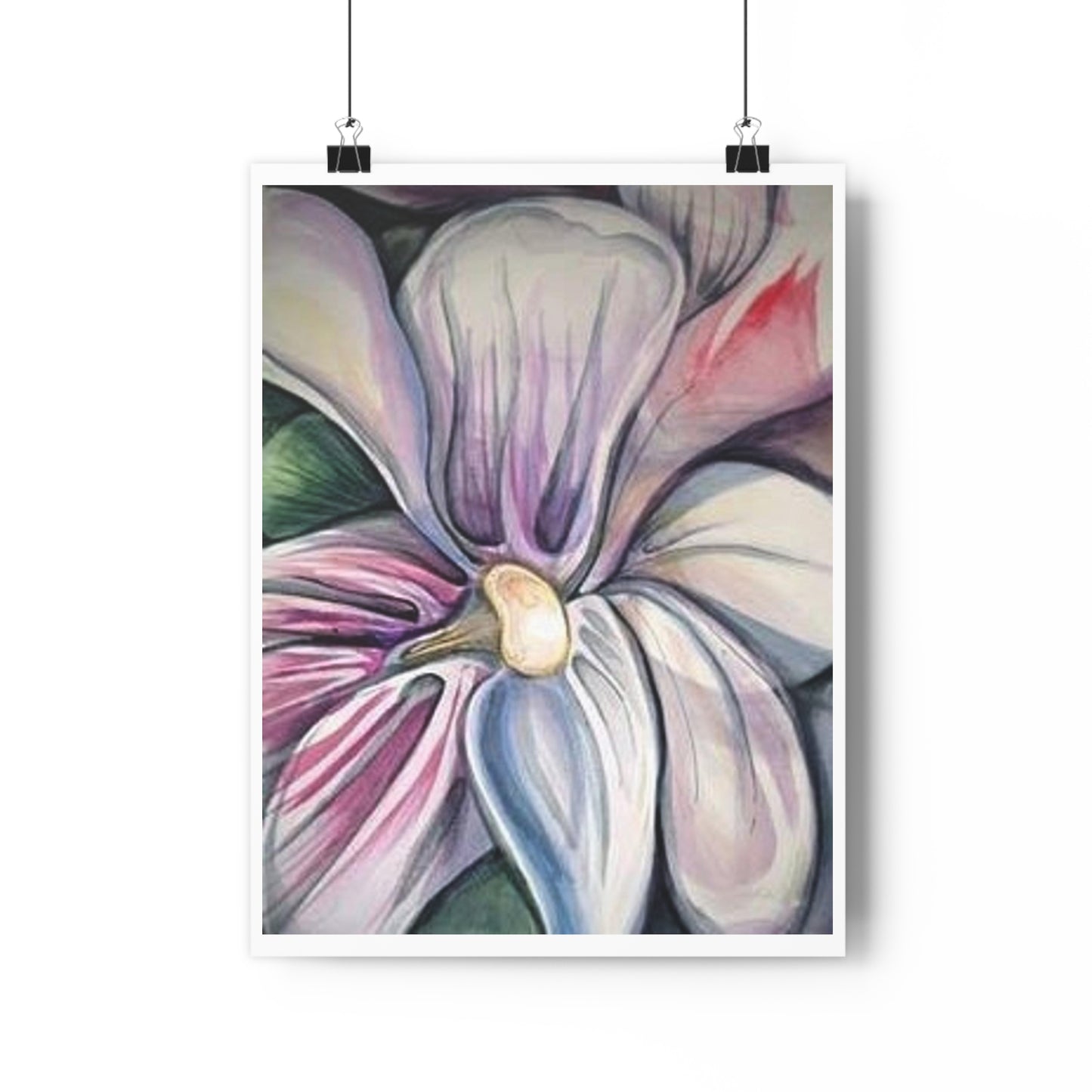 "Orchid”- Giclée Art Print by artist David Hilborn